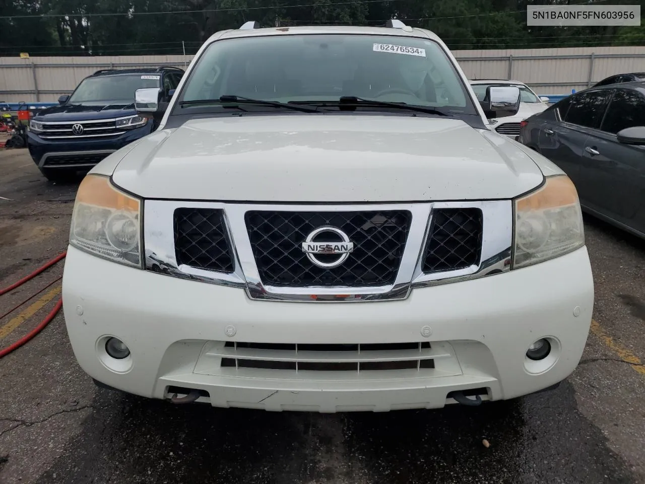 2015 Nissan Armada Platinum VIN: 5N1BA0NF5FN603956 Lot: 62476534