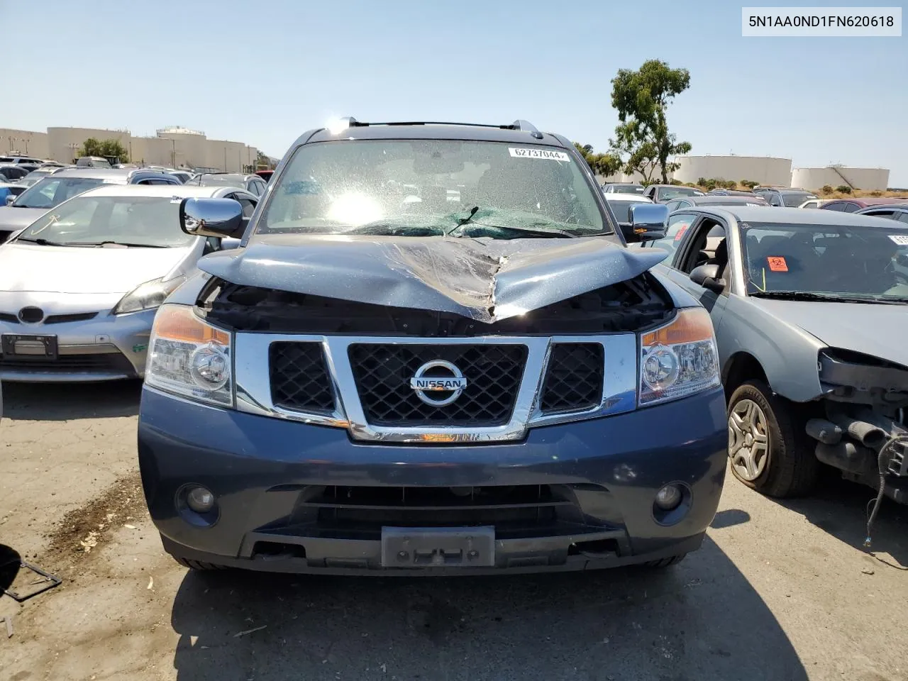 5N1AA0ND1FN620618 2015 Nissan Armada Sv