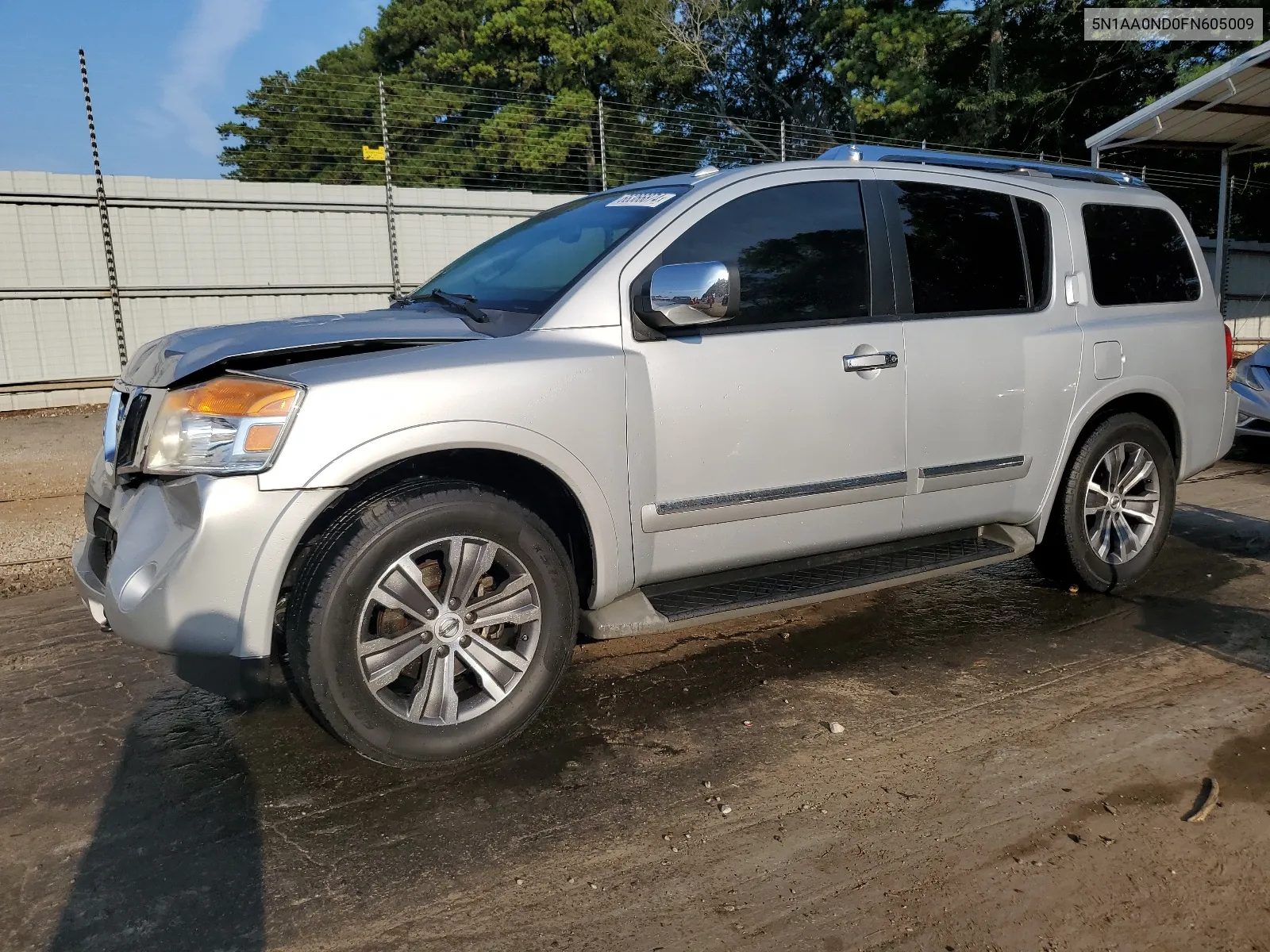 5N1AA0ND0FN605009 2015 Nissan Armada Sv