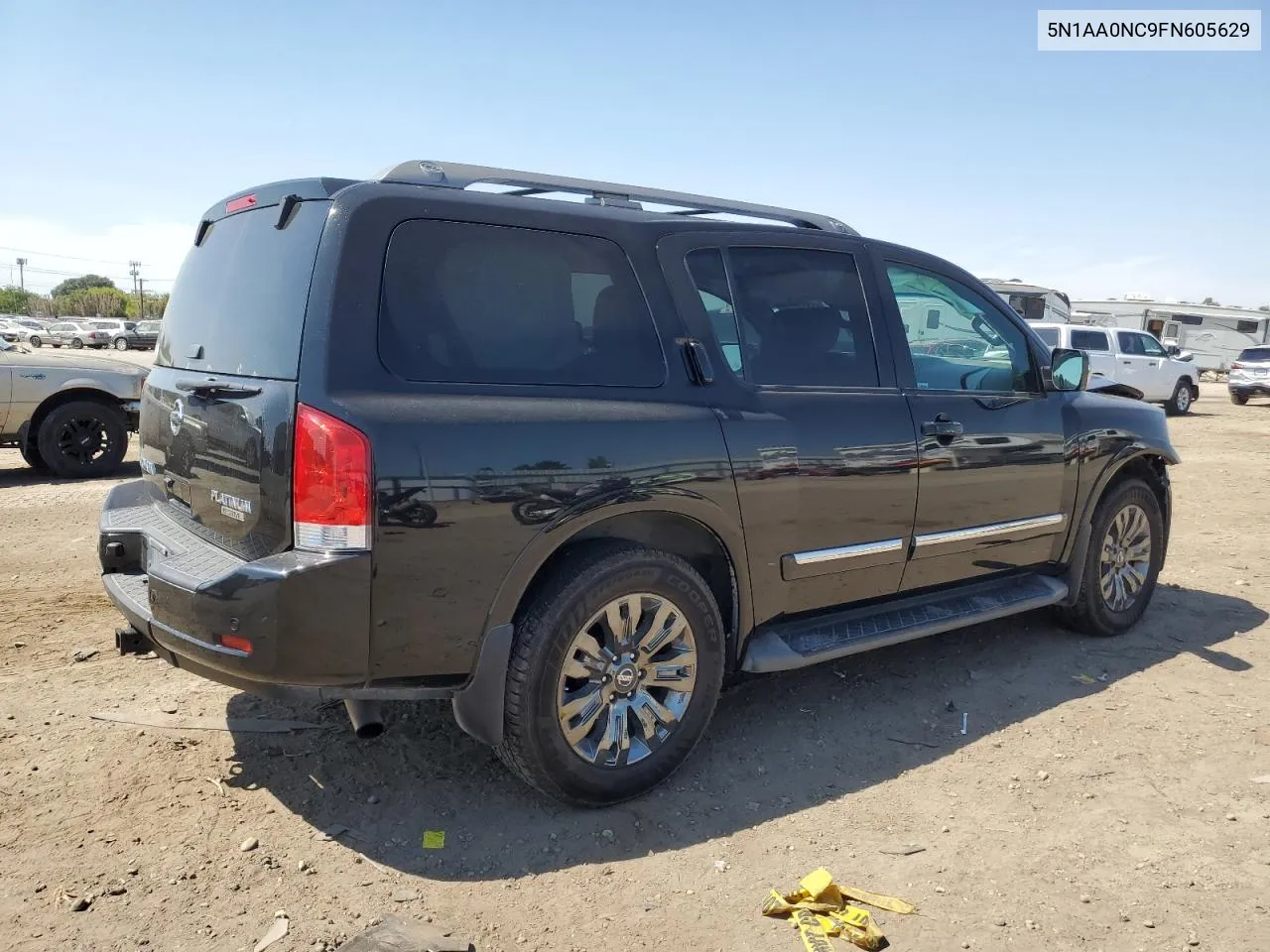 2015 Nissan Armada Sv VIN: 5N1AA0NC9FN605629 Lot: 68553014