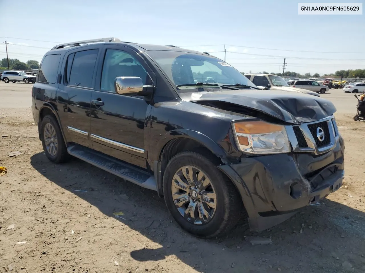 2015 Nissan Armada Sv VIN: 5N1AA0NC9FN605629 Lot: 68553014