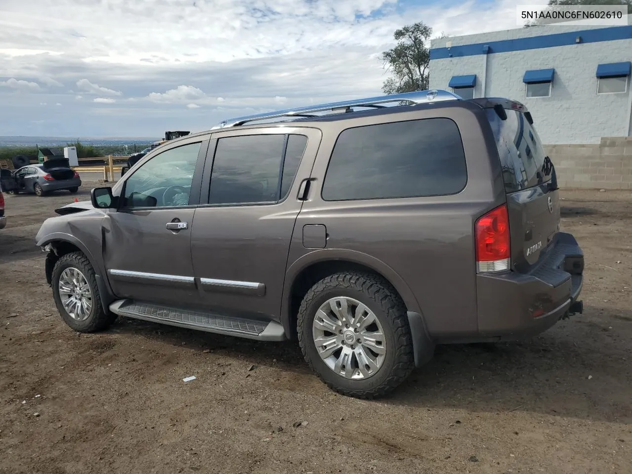 2015 Nissan Armada Sv VIN: 5N1AA0NC6FN602610 Lot: 69121314