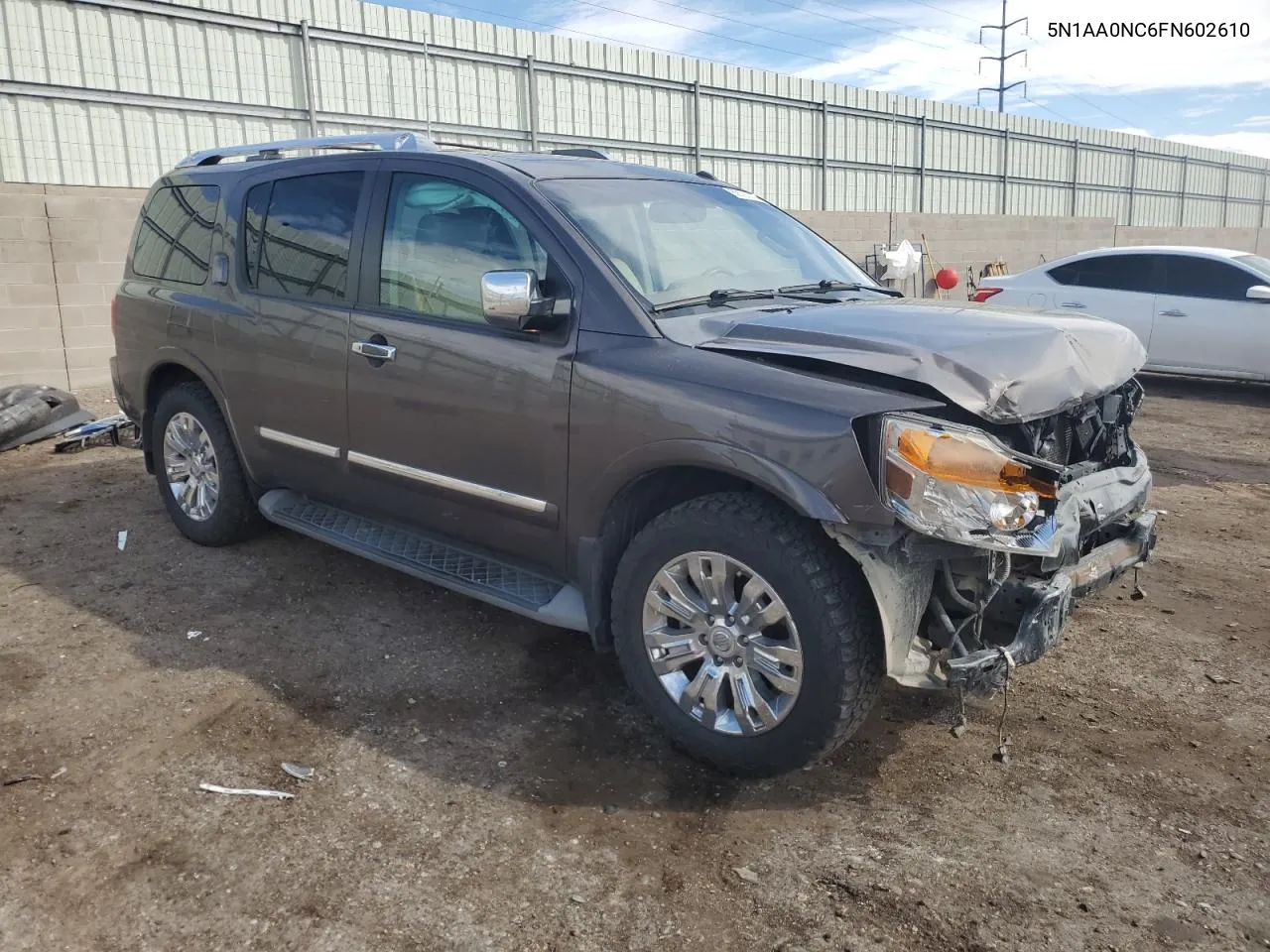 2015 Nissan Armada Sv VIN: 5N1AA0NC6FN602610 Lot: 69121314