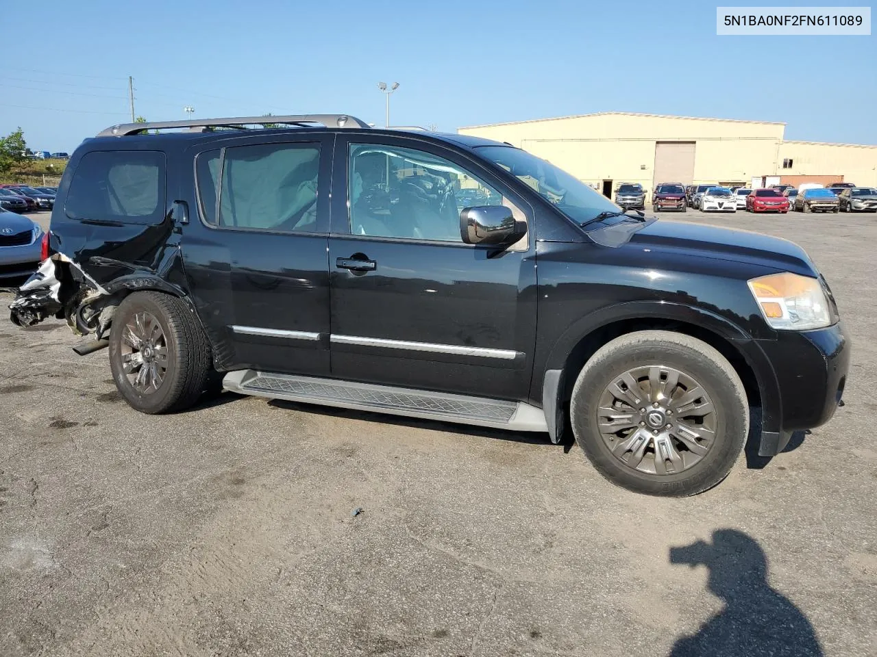 5N1BA0NF2FN611089 2015 Nissan Armada Platinum