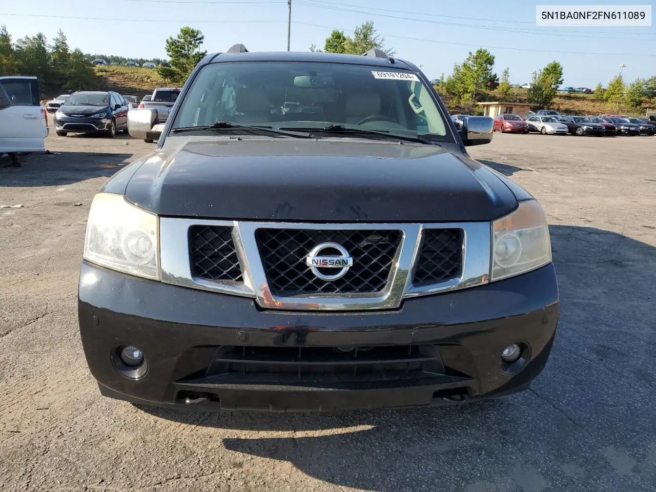 5N1BA0NF2FN611089 2015 Nissan Armada Platinum