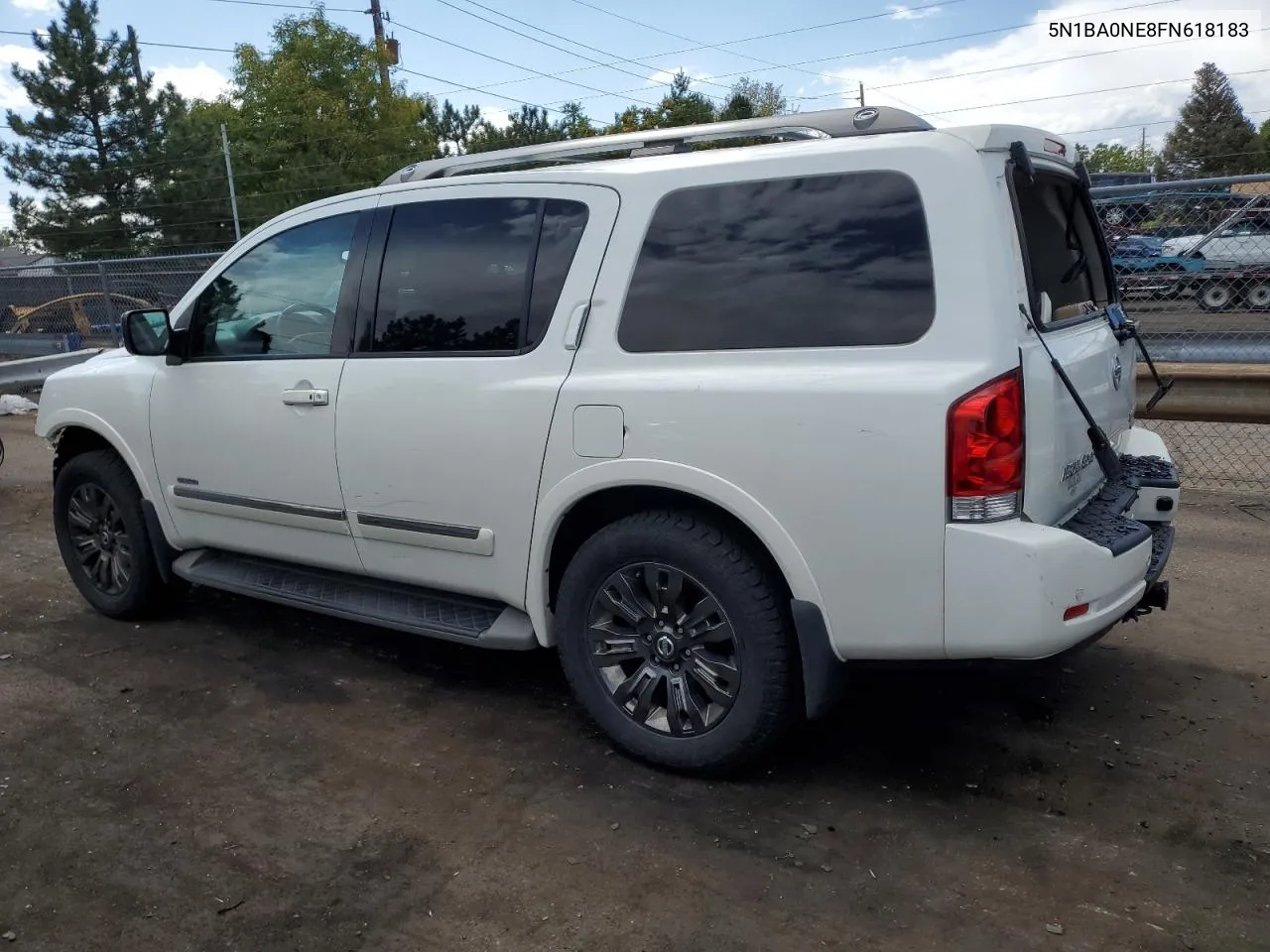 5N1BA0NE8FN618183 2015 Nissan Armada Platinum