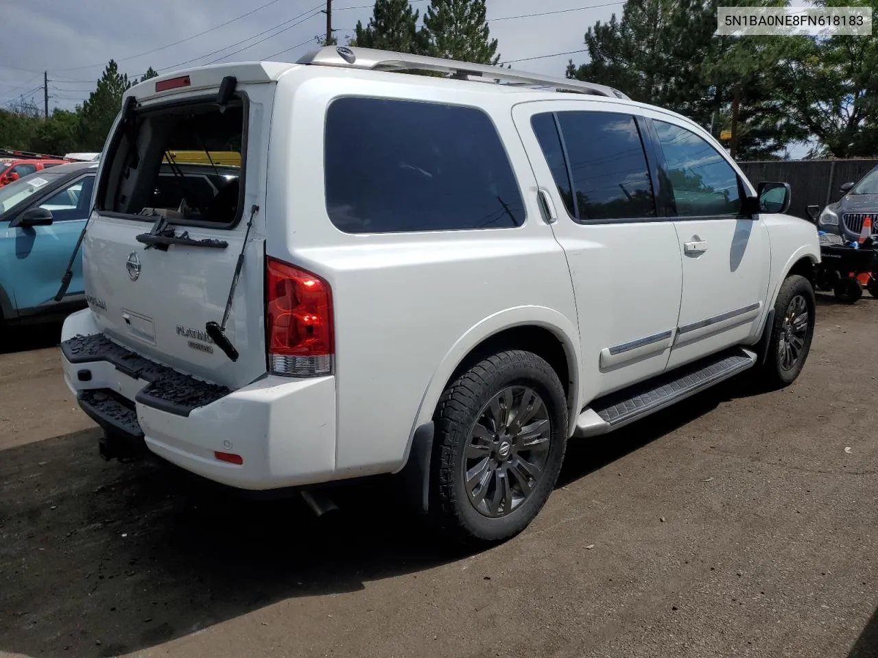 2015 Nissan Armada Platinum VIN: 5N1BA0NE8FN618183 Lot: 69778244