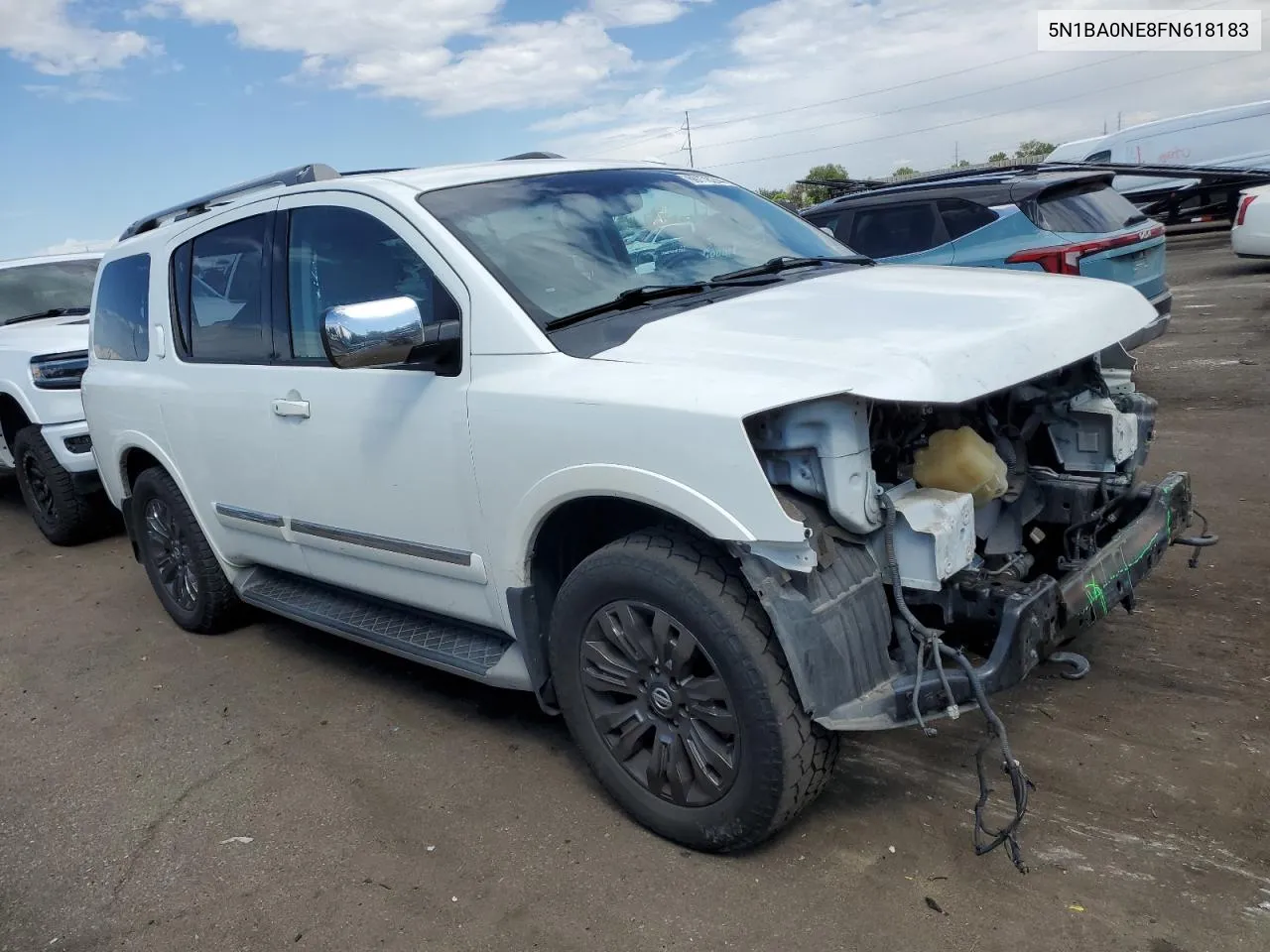 5N1BA0NE8FN618183 2015 Nissan Armada Platinum