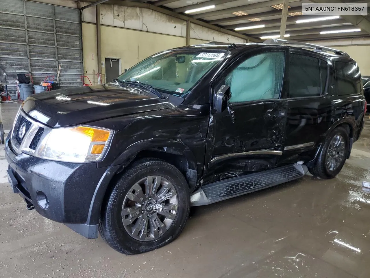 2015 Nissan Armada Sv VIN: 5N1AA0NC1FN618357 Lot: 72113164