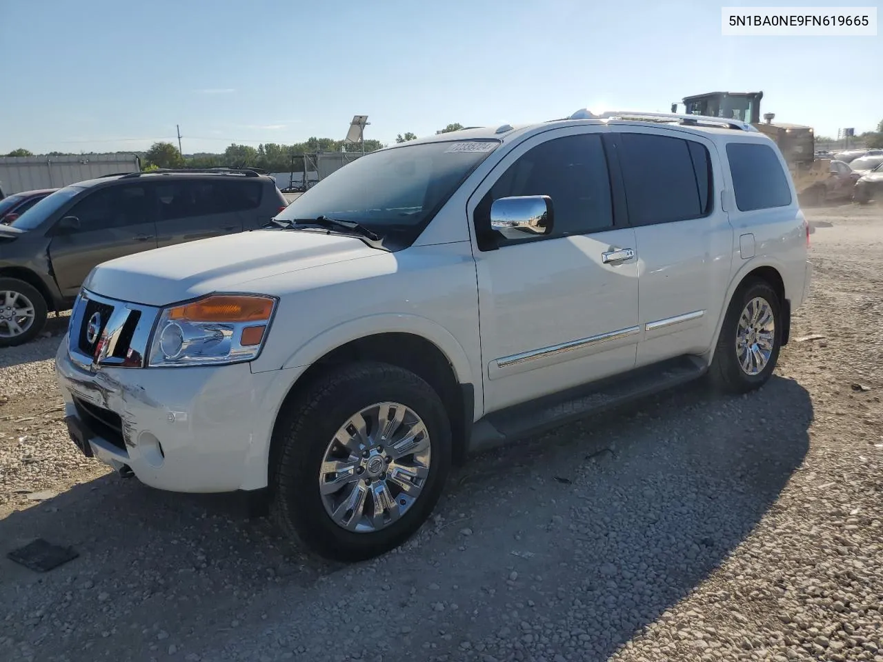 2015 Nissan Armada Platinum VIN: 5N1BA0NE9FN619665 Lot: 72335724