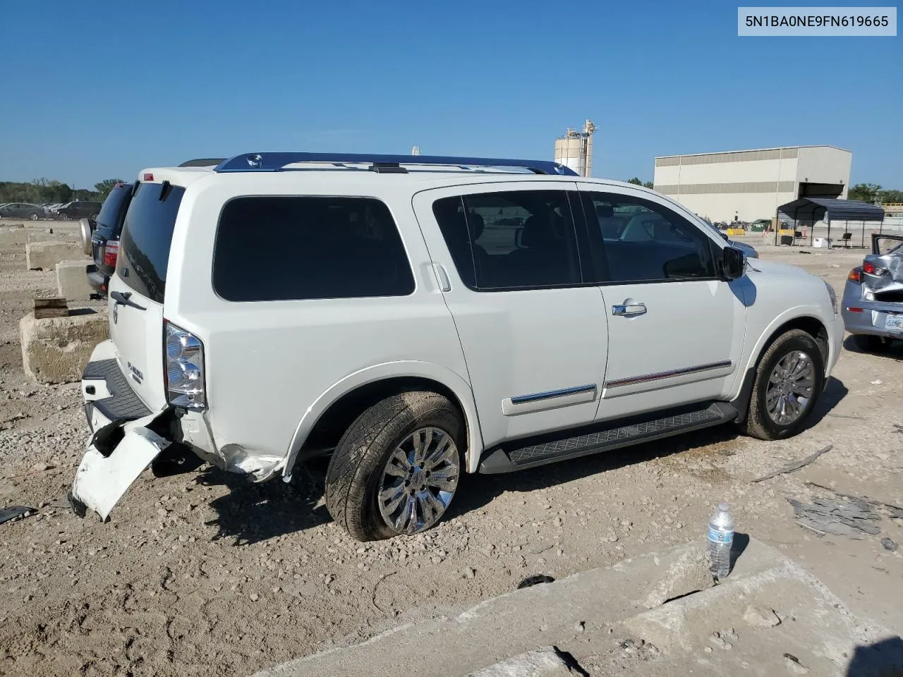 2015 Nissan Armada Platinum VIN: 5N1BA0NE9FN619665 Lot: 72335724