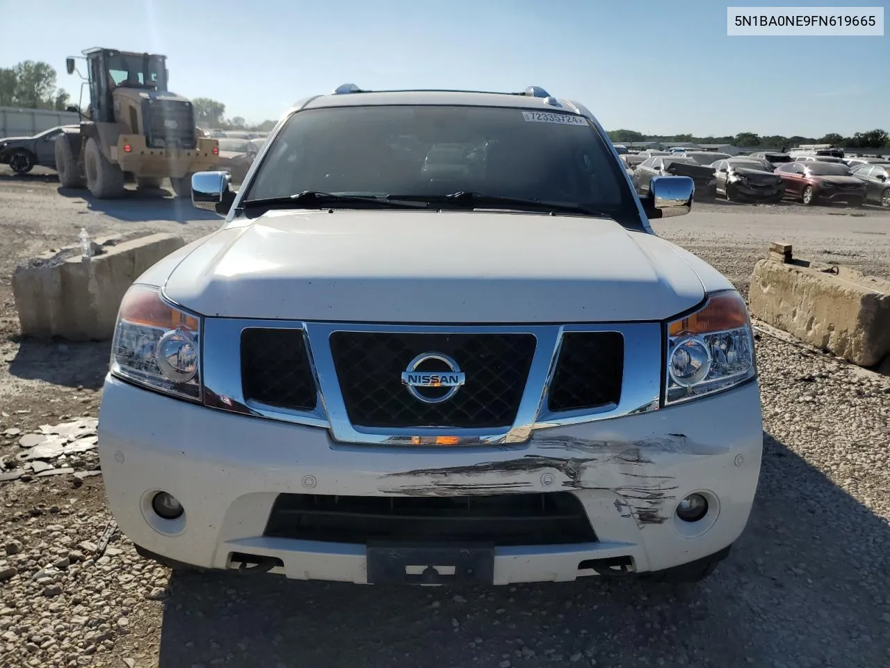 2015 Nissan Armada Platinum VIN: 5N1BA0NE9FN619665 Lot: 72335724