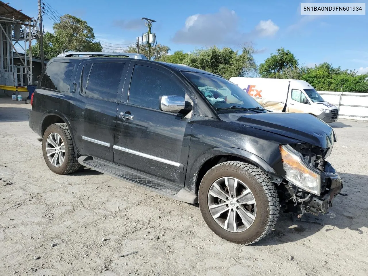 2015 Nissan Armada Sv VIN: 5N1BA0ND9FN601934 Lot: 72525294