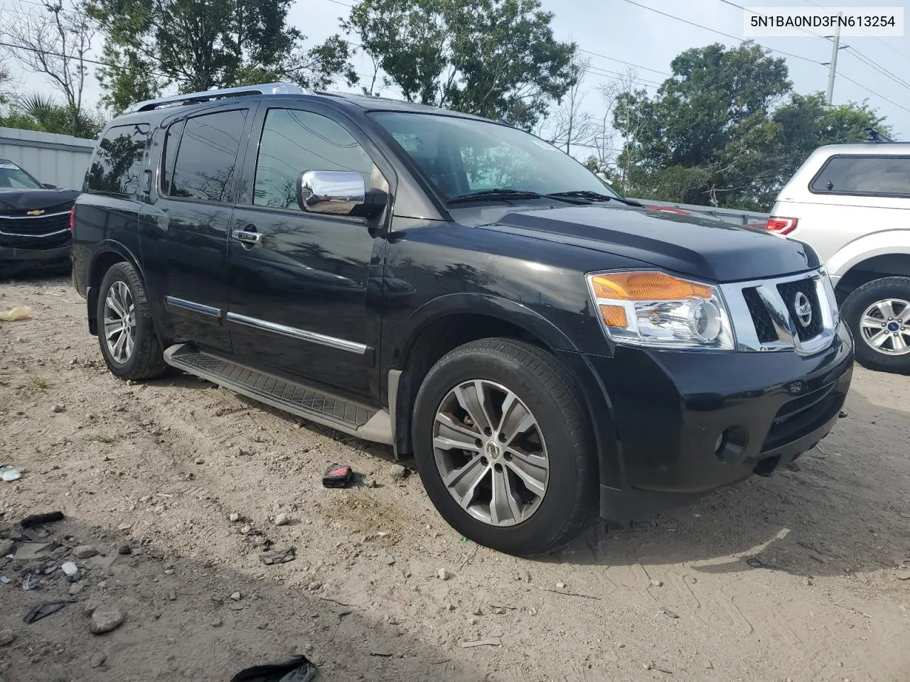 2015 Nissan Armada Sv VIN: 5N1BA0ND3FN613254 Lot: 72854284