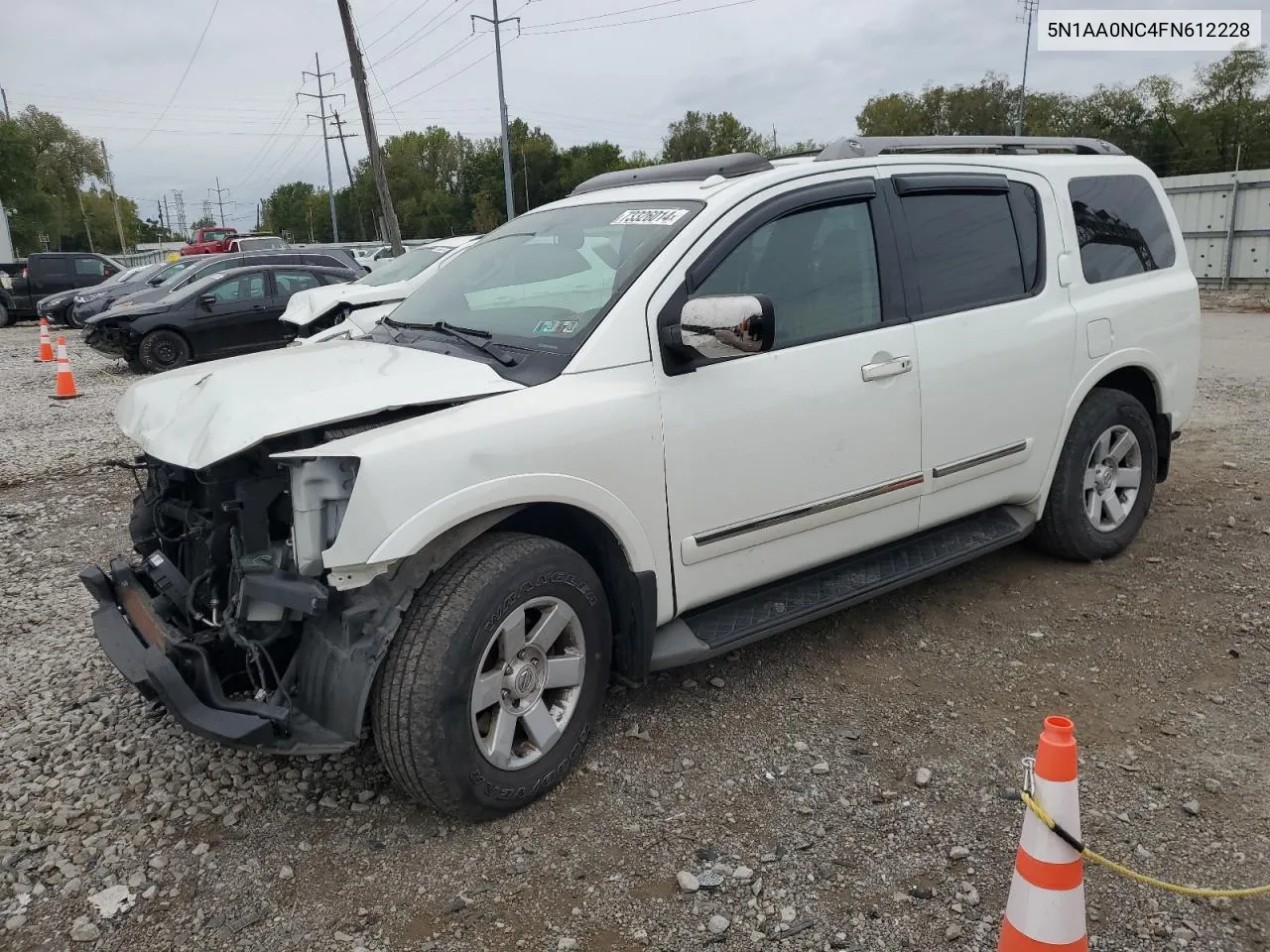 2015 Nissan Armada Sv VIN: 5N1AA0NC4FN612228 Lot: 73326014