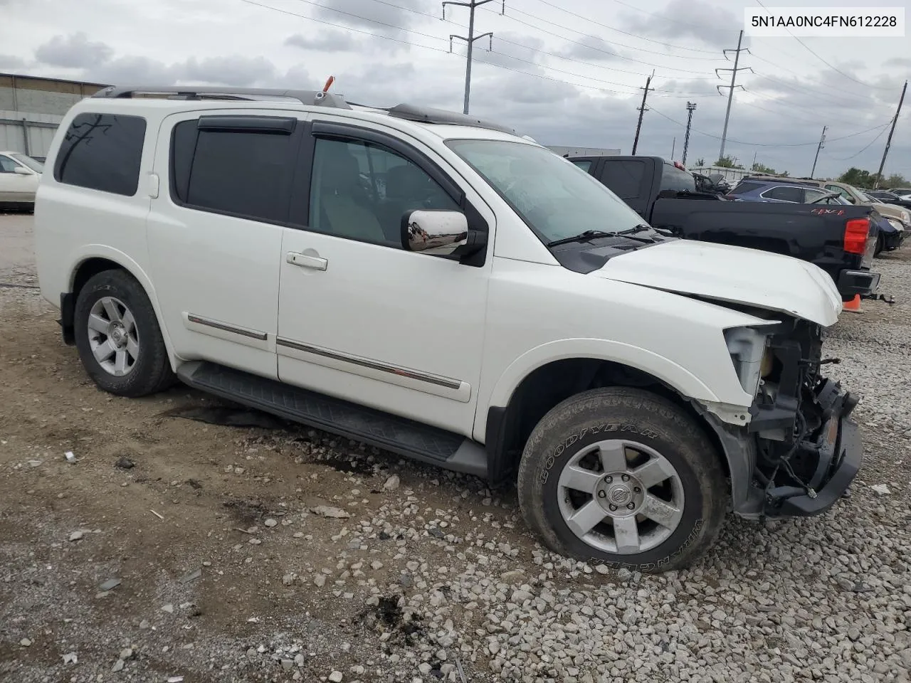 2015 Nissan Armada Sv VIN: 5N1AA0NC4FN612228 Lot: 73326014