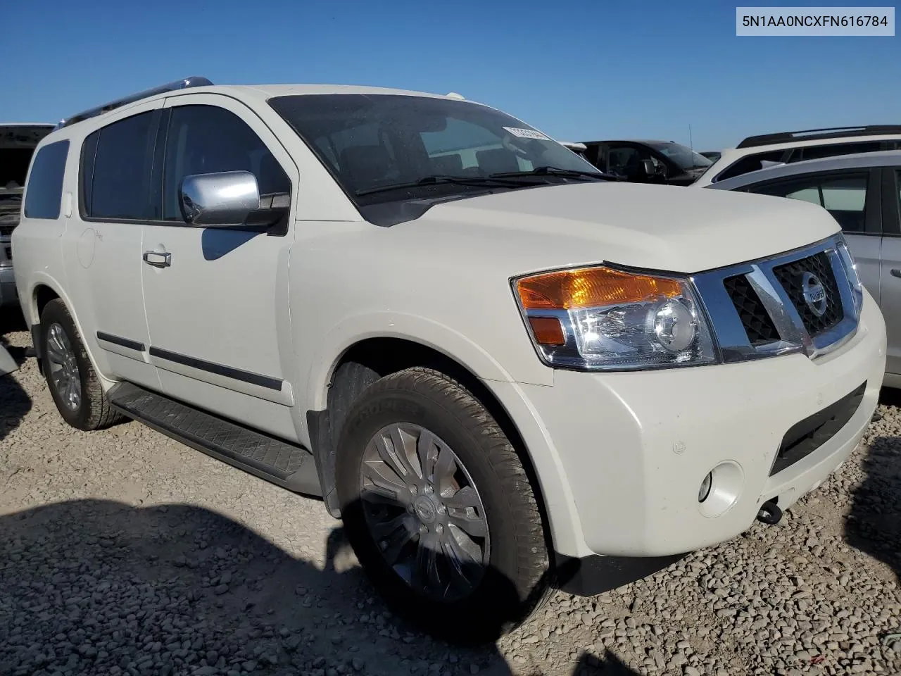 2015 Nissan Armada Sv VIN: 5N1AA0NCXFN616784 Lot: 73331944