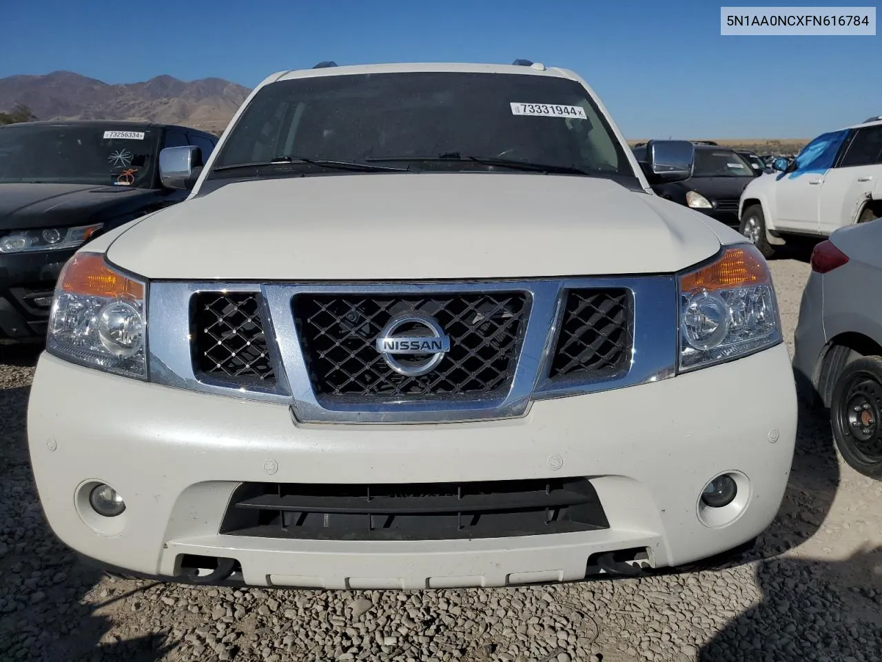 2015 Nissan Armada Sv VIN: 5N1AA0NCXFN616784 Lot: 73331944