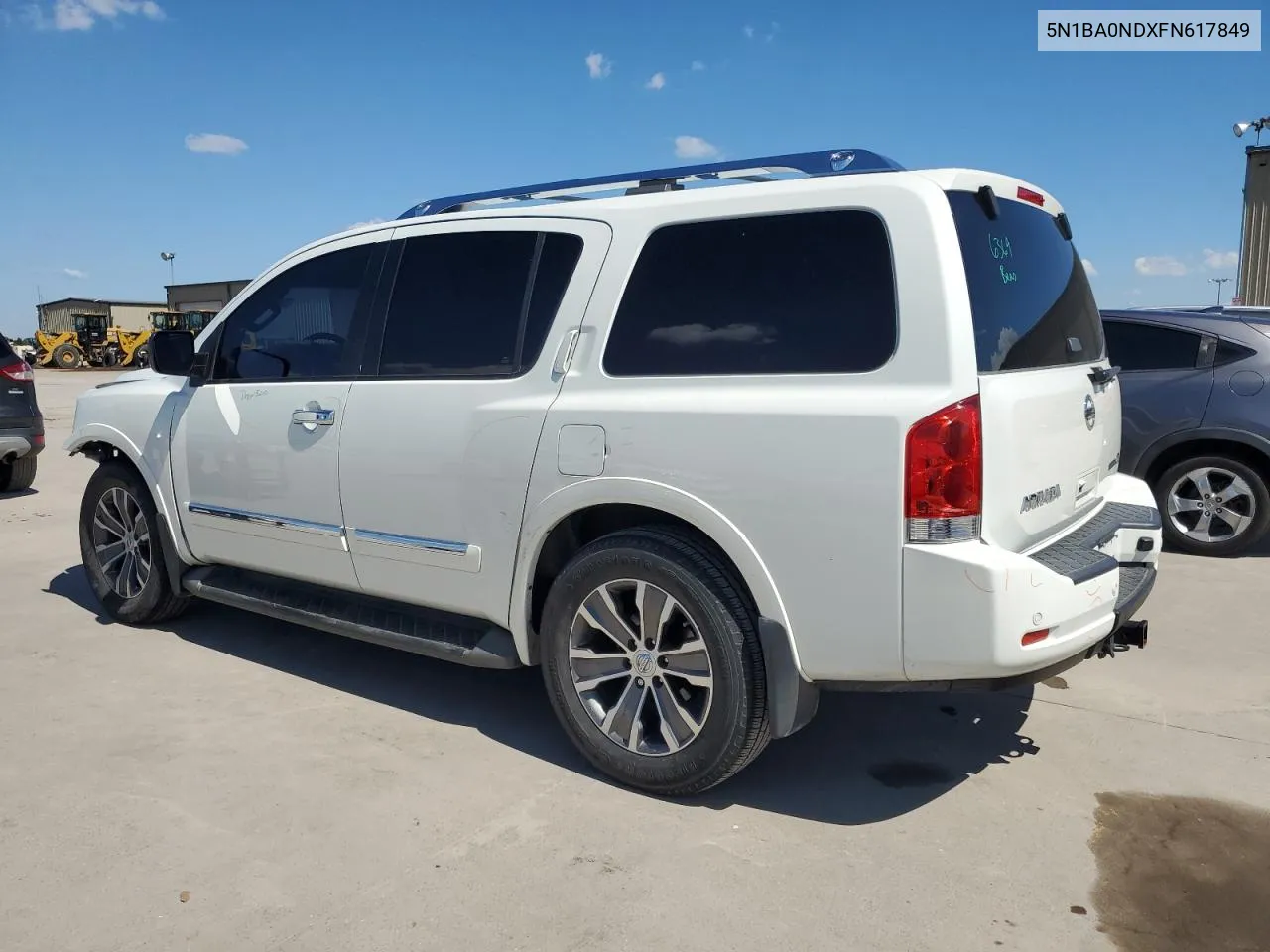 5N1BA0NDXFN617849 2015 Nissan Armada Sv