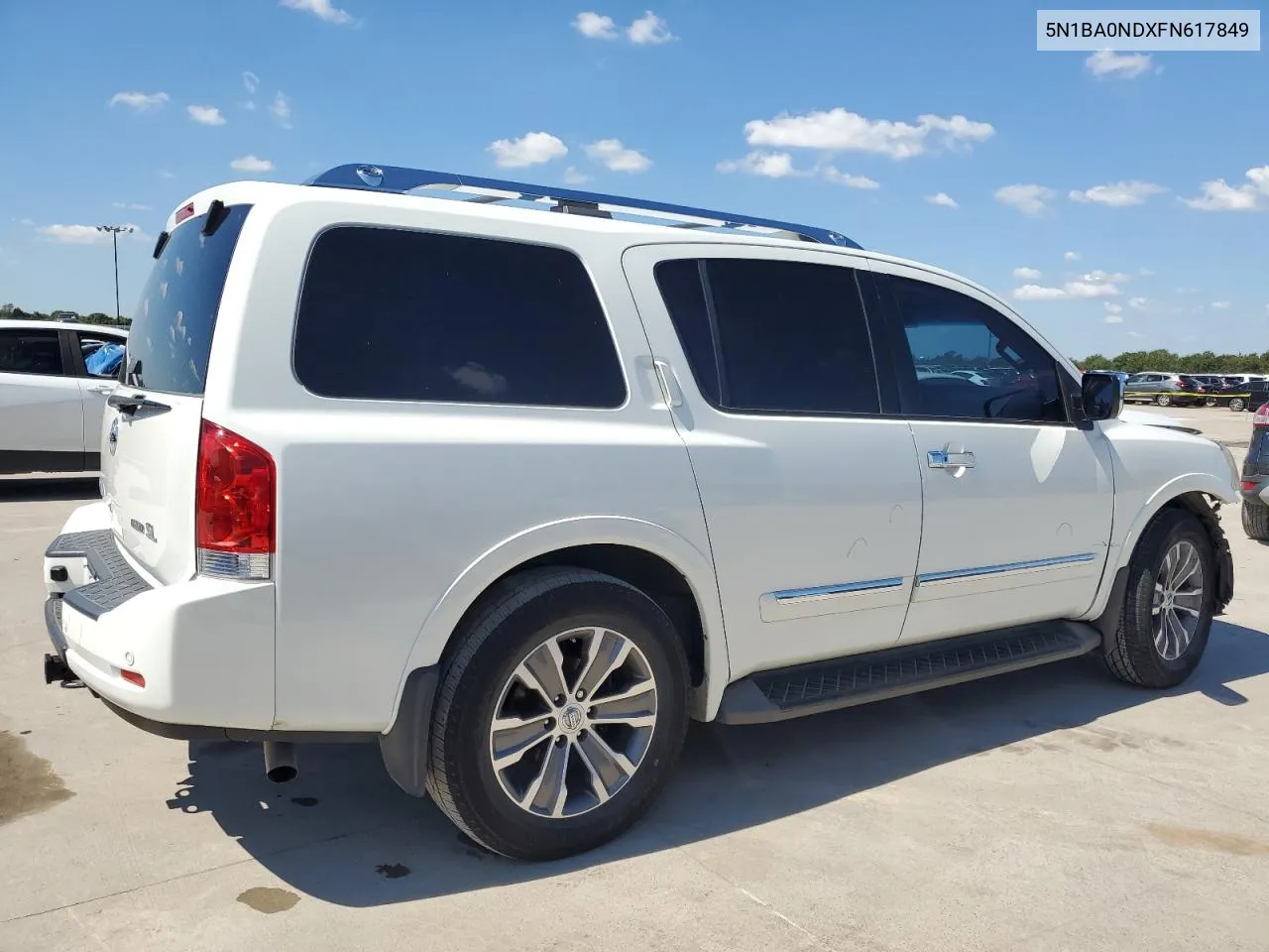 5N1BA0NDXFN617849 2015 Nissan Armada Sv