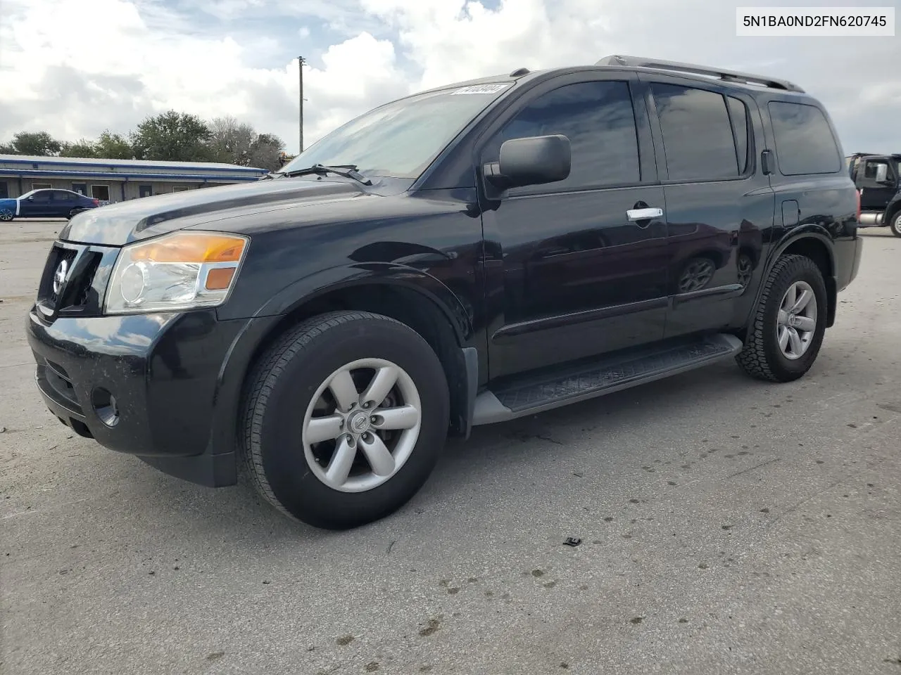 2015 Nissan Armada Sv VIN: 5N1BA0ND2FN620745 Lot: 74103404