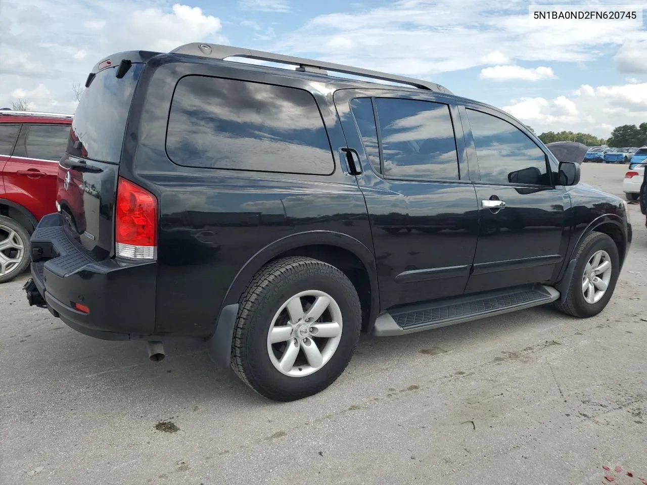 2015 Nissan Armada Sv VIN: 5N1BA0ND2FN620745 Lot: 74103404