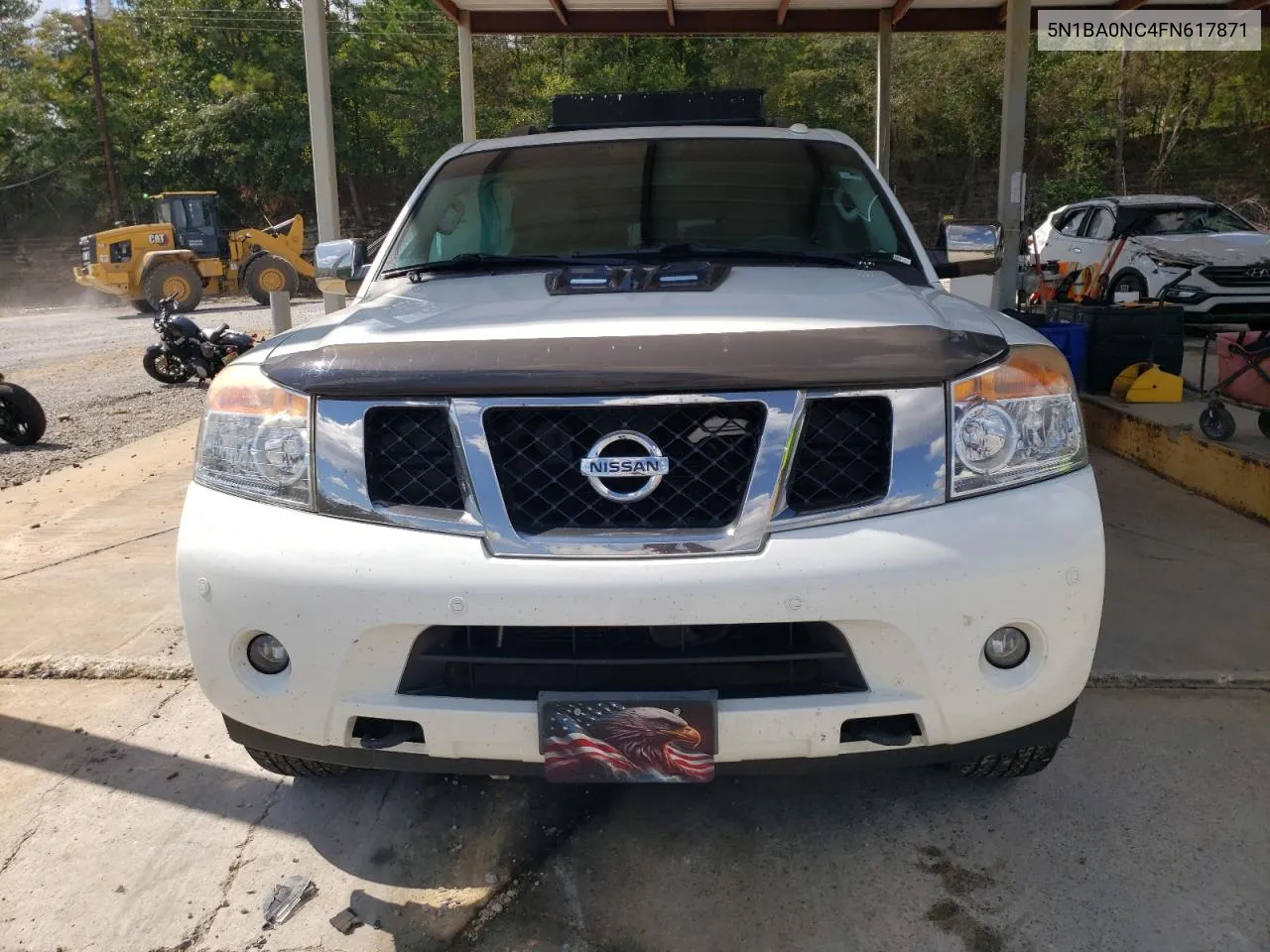 2015 Nissan Armada Sv VIN: 5N1BA0NC4FN617871 Lot: 74226364