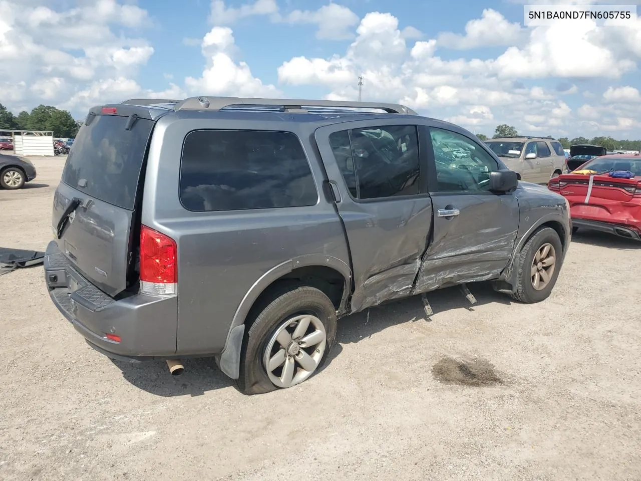 2015 Nissan Armada Sv VIN: 5N1BA0ND7FN605755 Lot: 74236004