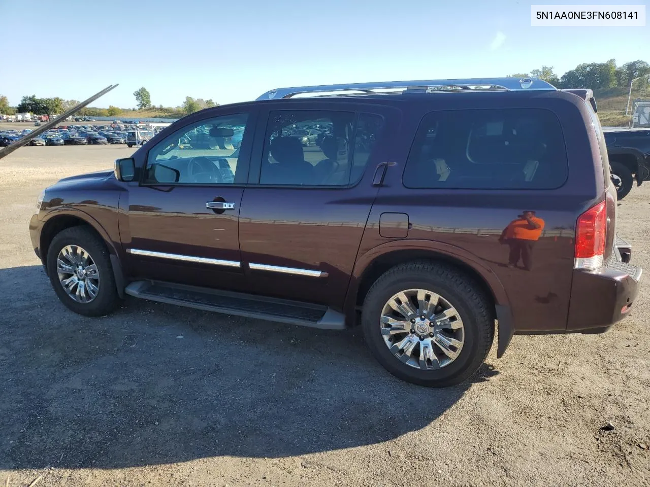 2015 Nissan Armada Platinum VIN: 5N1AA0NE3FN608141 Lot: 74817194