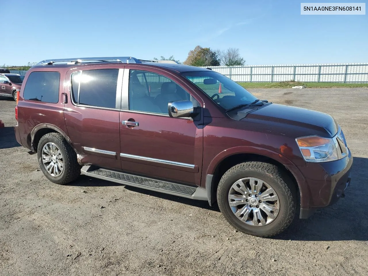 2015 Nissan Armada Platinum VIN: 5N1AA0NE3FN608141 Lot: 74817194