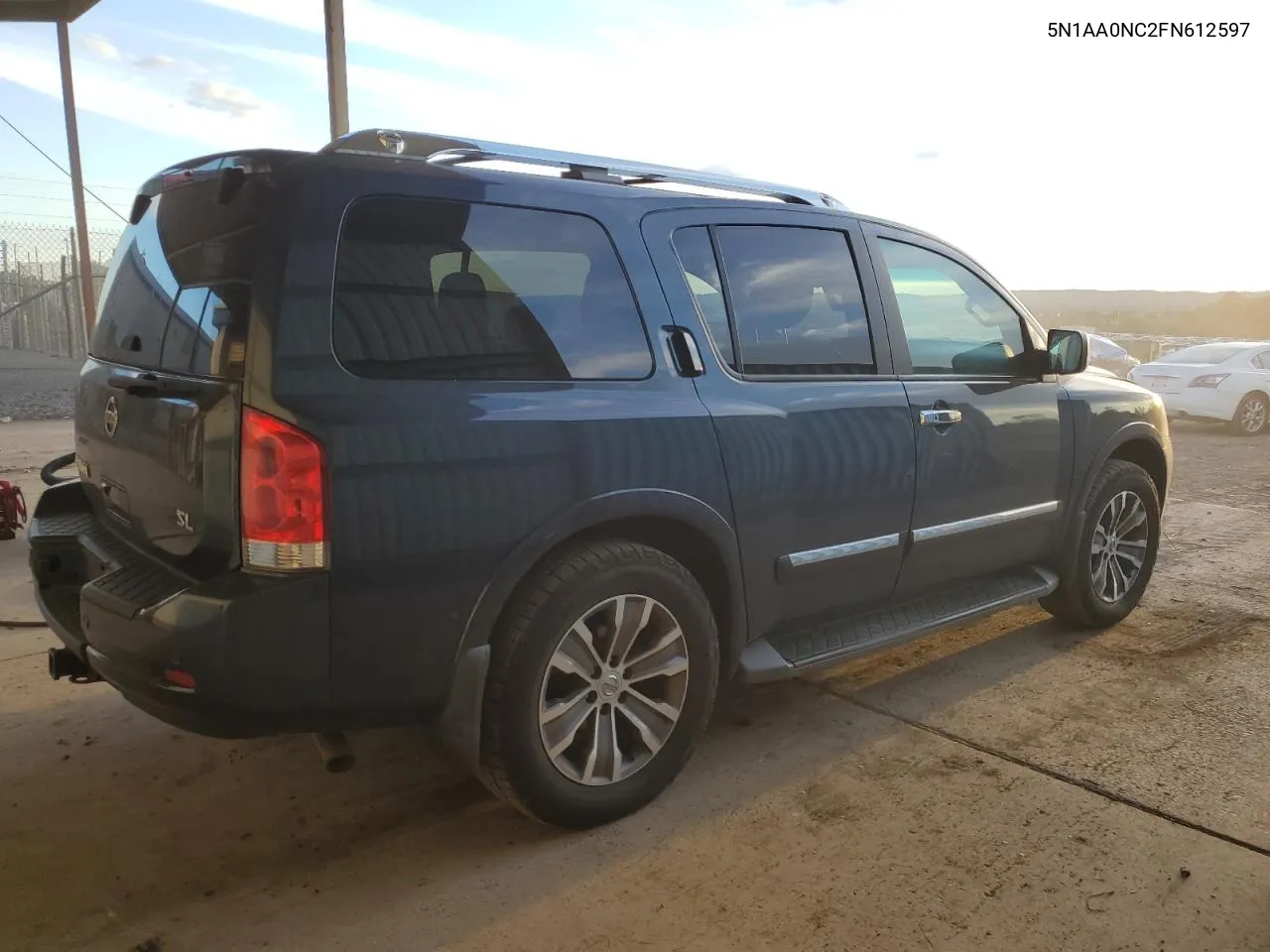 2015 Nissan Armada Sv VIN: 5N1AA0NC2FN612597 Lot: 75255494