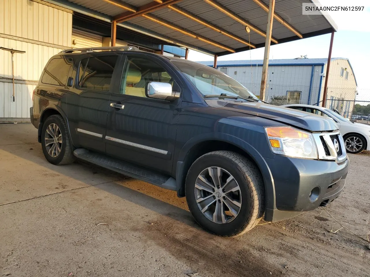 2015 Nissan Armada Sv VIN: 5N1AA0NC2FN612597 Lot: 75255494