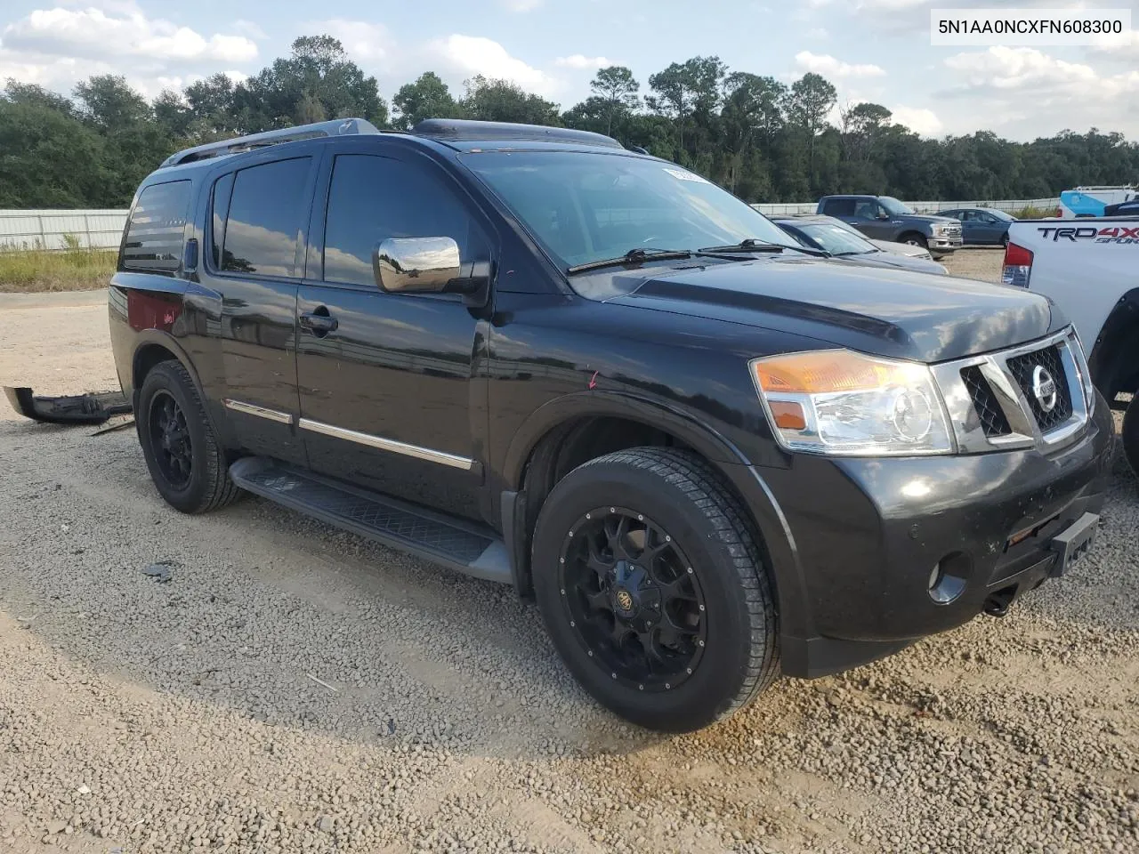 2015 Nissan Armada Sv VIN: 5N1AA0NCXFN608300 Lot: 75832674