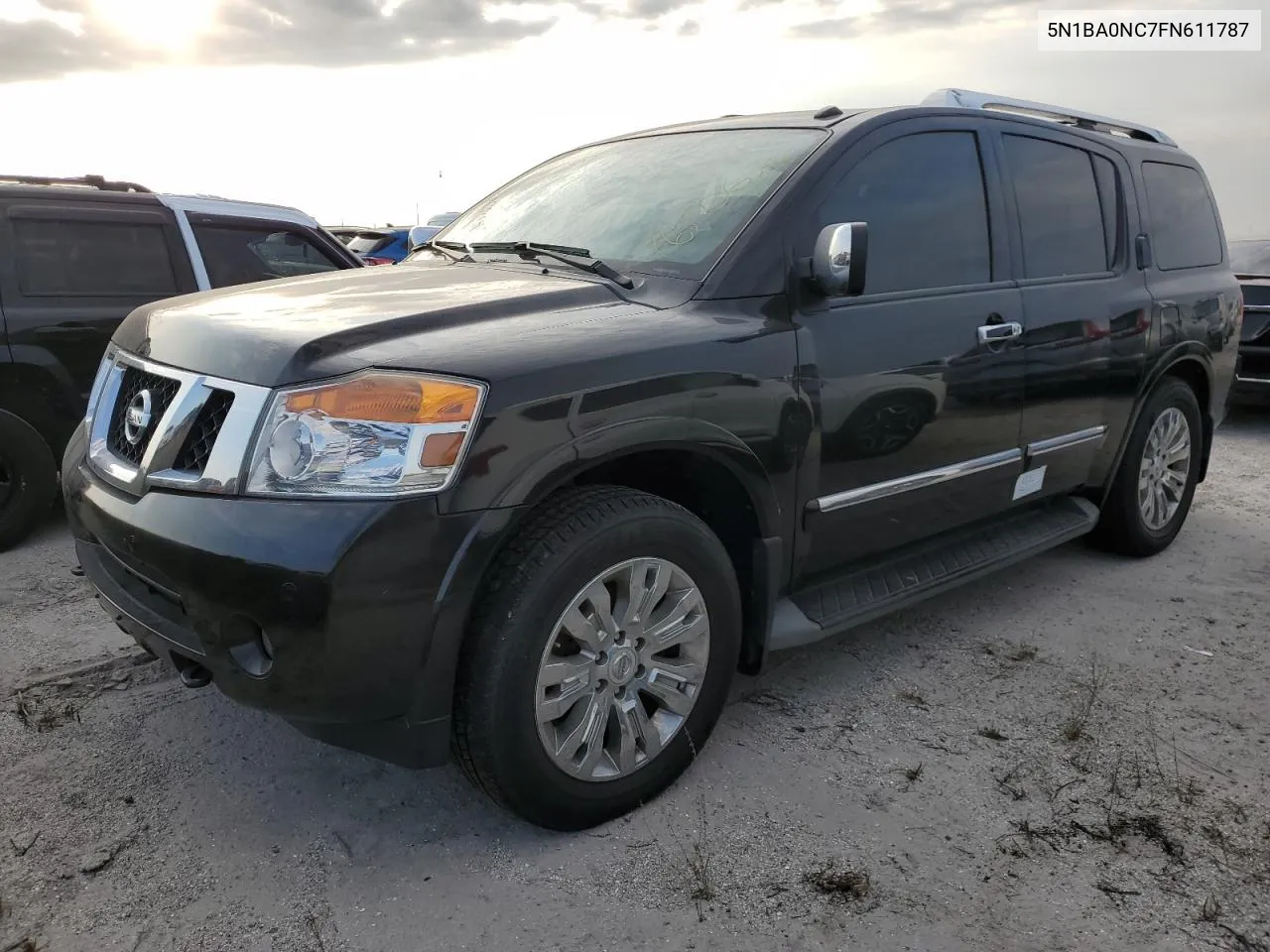 2015 Nissan Armada Sv VIN: 5N1BA0NC7FN611787 Lot: 76506314