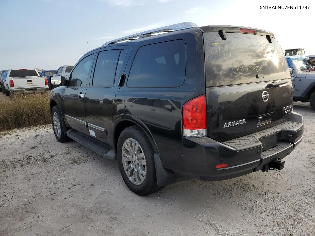 2015 Nissan Armada Sv VIN: 5N1BA0NC7FN611787 Lot: 76506314