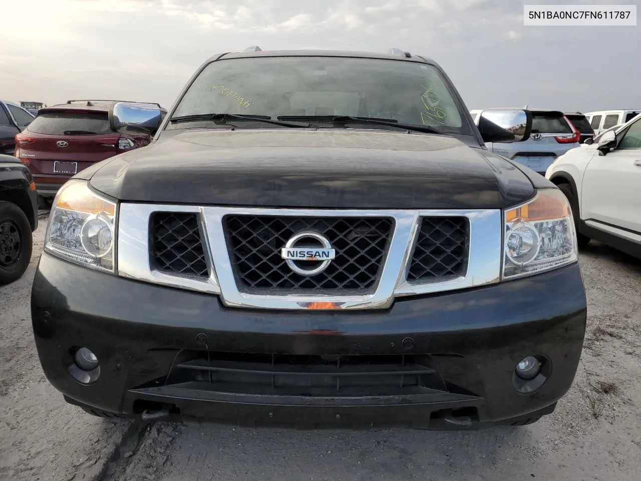 2015 Nissan Armada Sv VIN: 5N1BA0NC7FN611787 Lot: 76506314