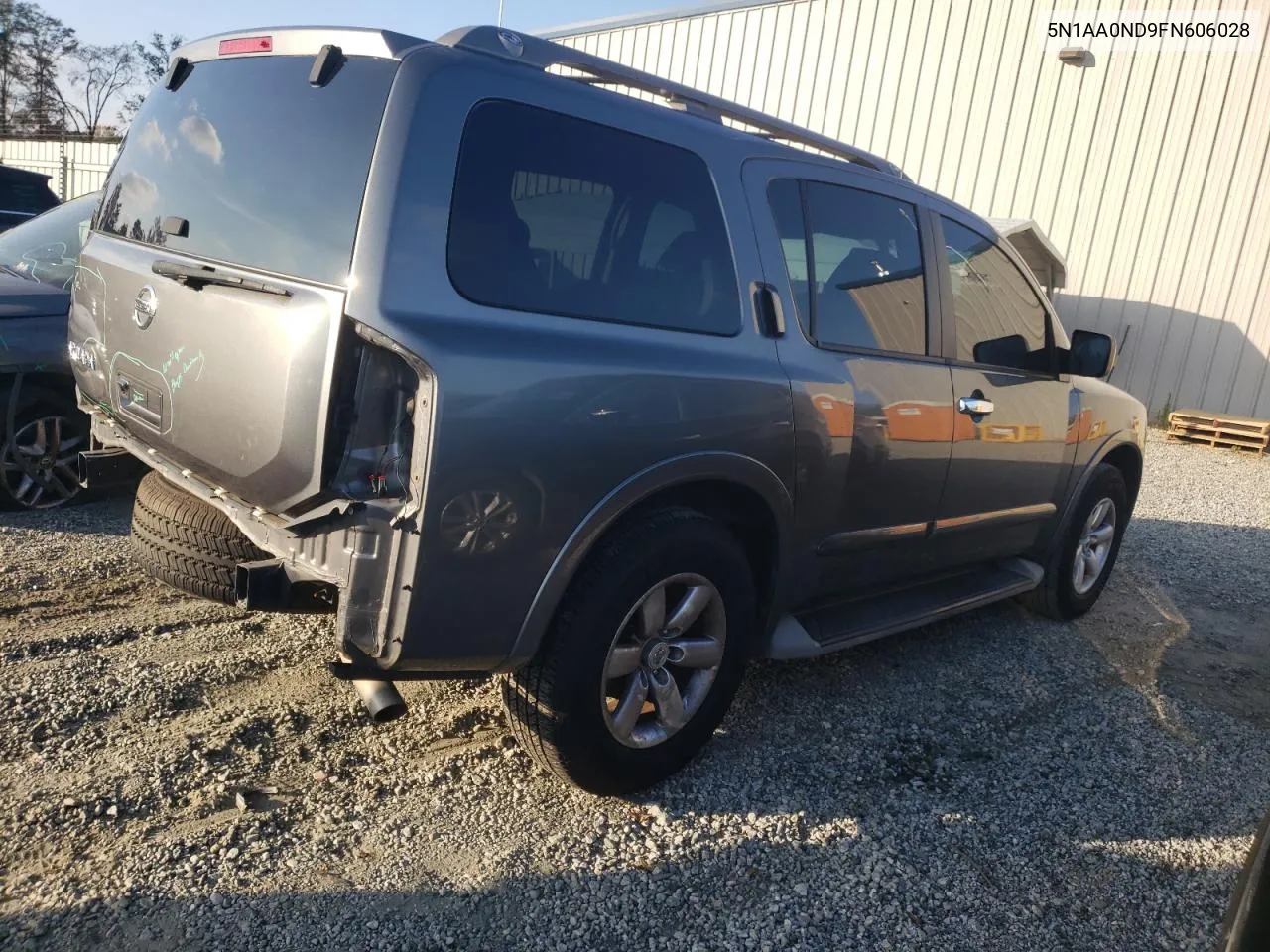 2015 Nissan Armada Sv VIN: 5N1AA0ND9FN606028 Lot: 77745894