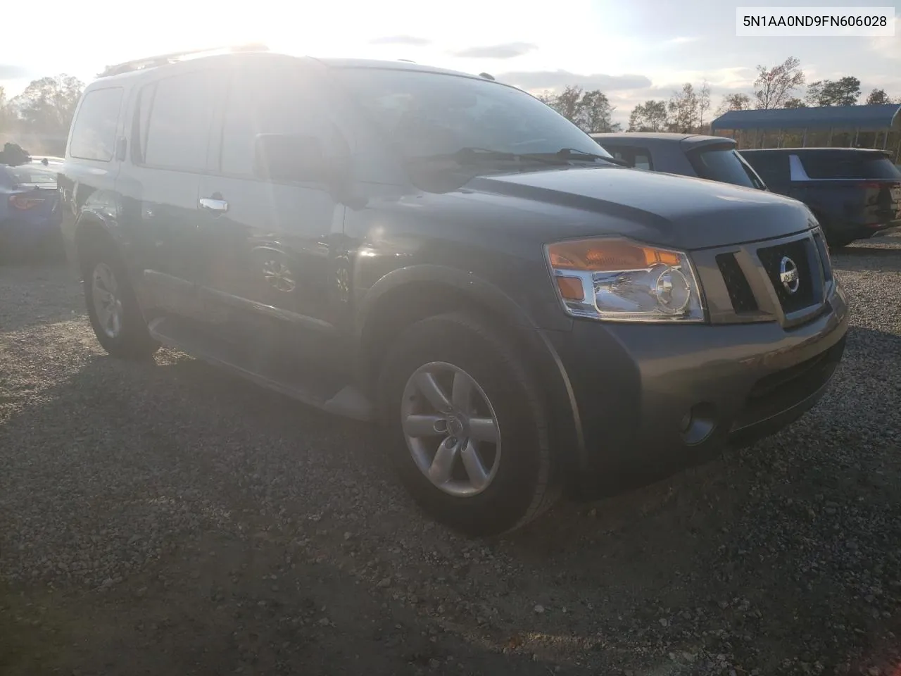 5N1AA0ND9FN606028 2015 Nissan Armada Sv