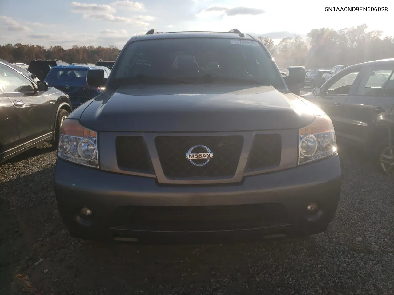 5N1AA0ND9FN606028 2015 Nissan Armada Sv