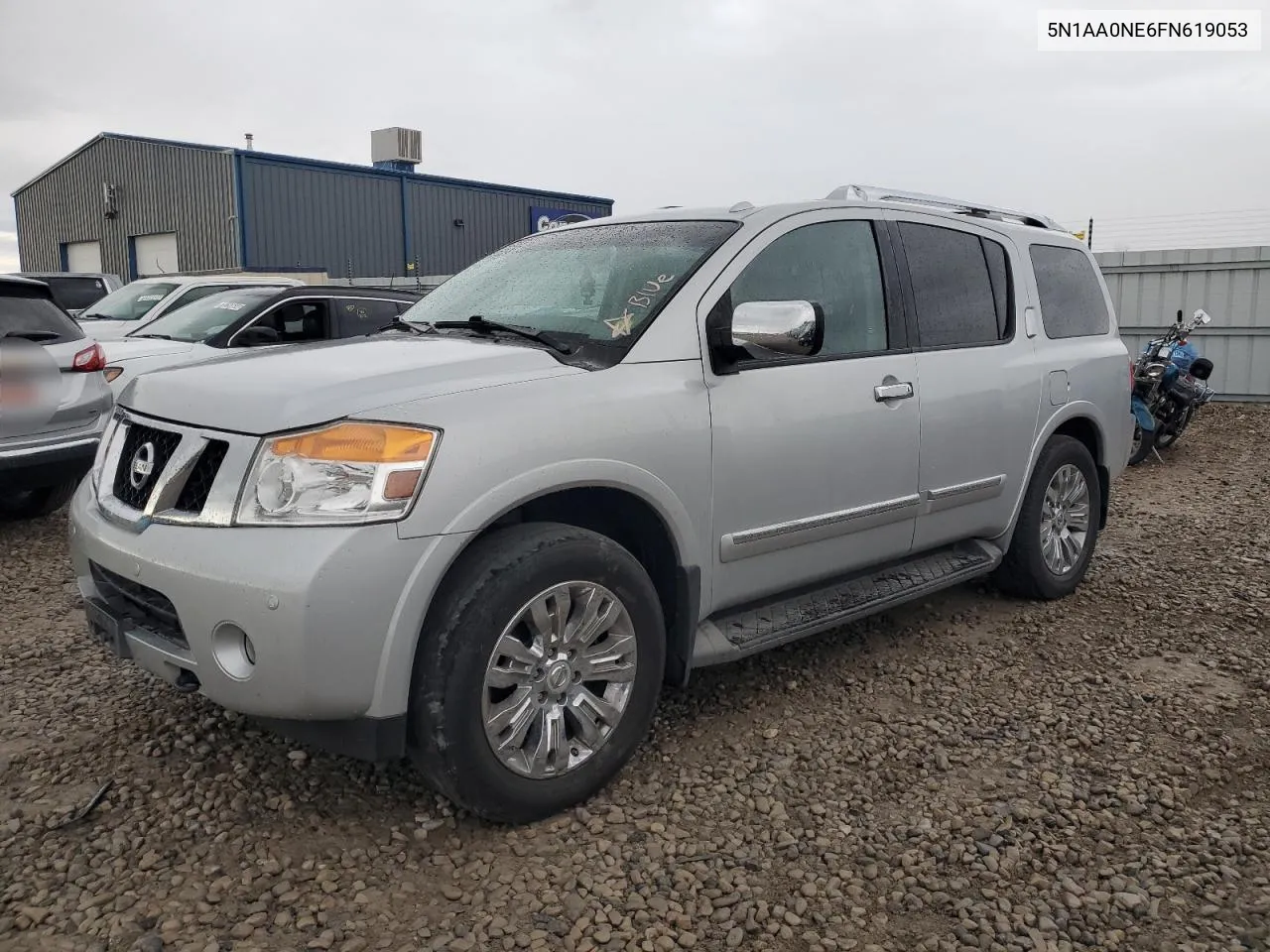 2015 Nissan Armada Platinum VIN: 5N1AA0NE6FN619053 Lot: 78423234