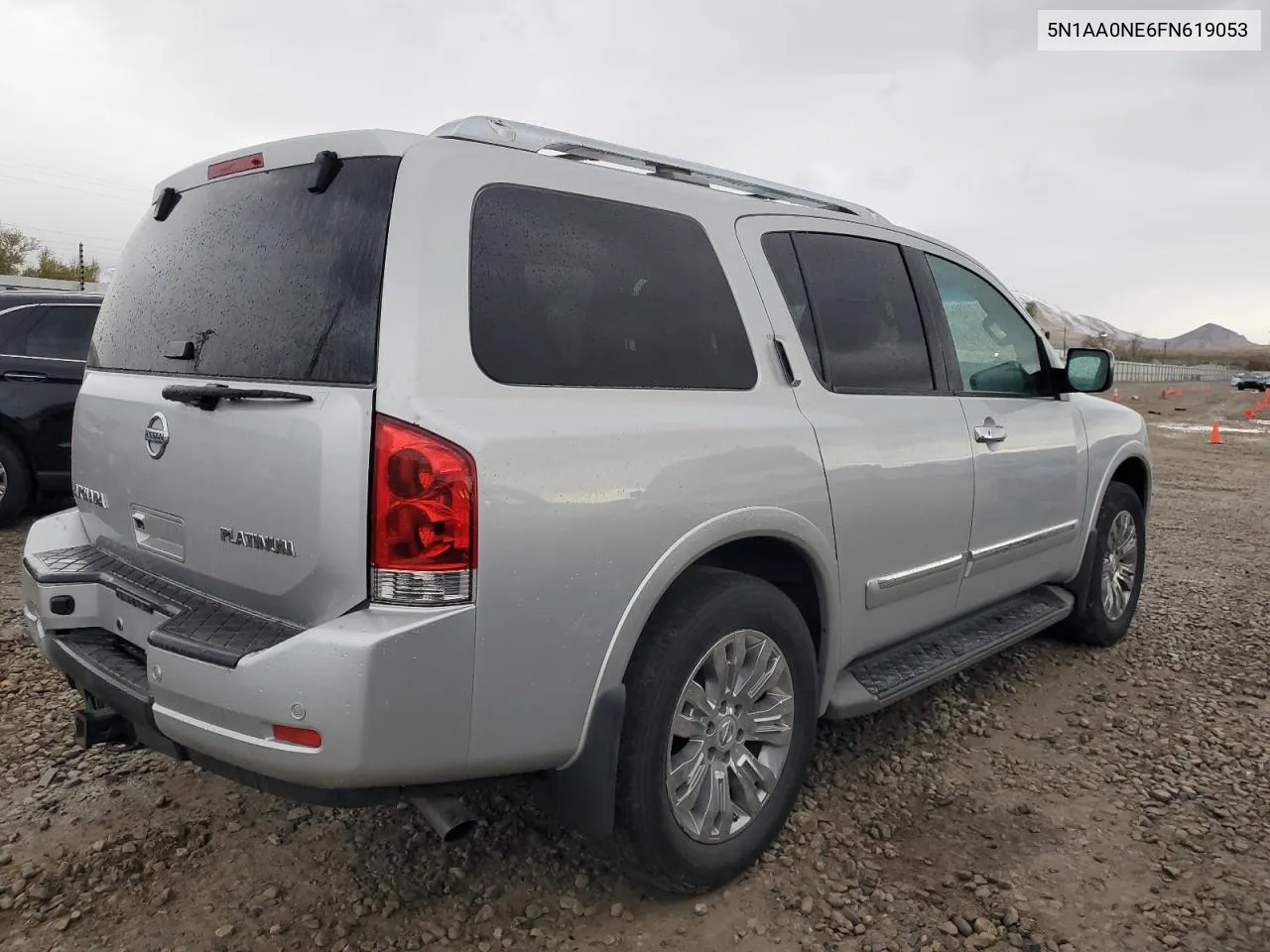 2015 Nissan Armada Platinum VIN: 5N1AA0NE6FN619053 Lot: 78423234