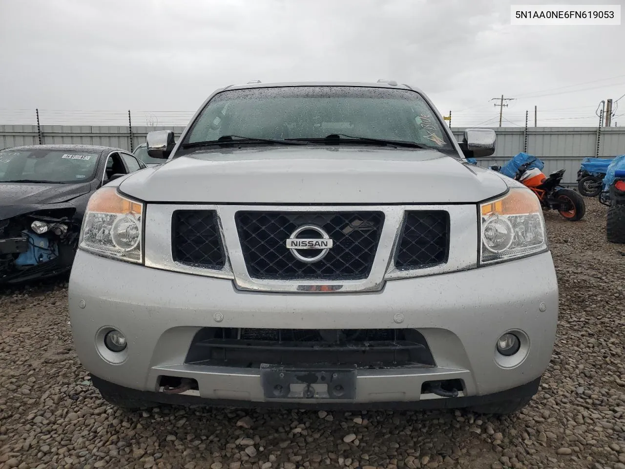 2015 Nissan Armada Platinum VIN: 5N1AA0NE6FN619053 Lot: 78423234