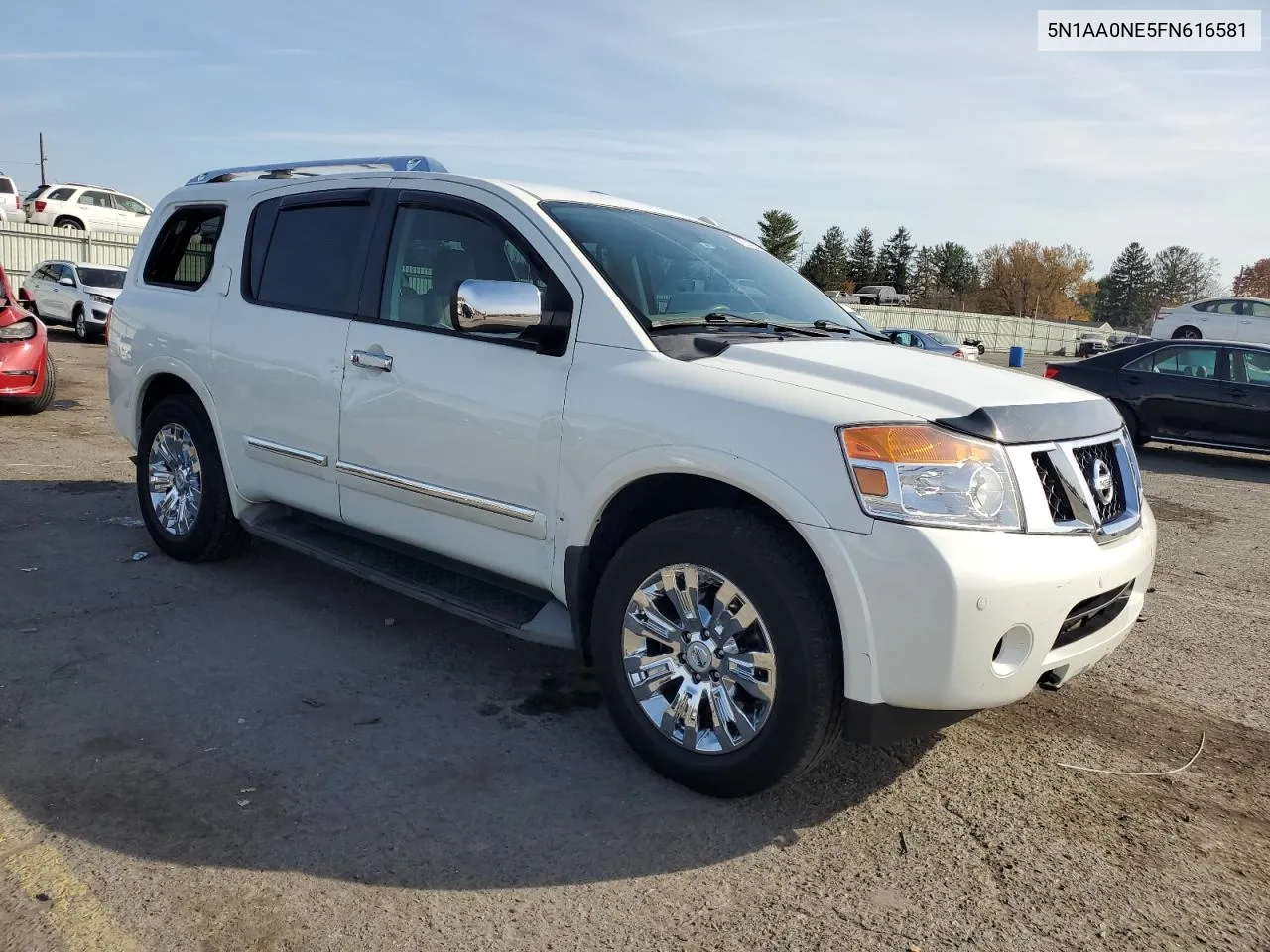 2015 Nissan Armada Platinum VIN: 5N1AA0NE5FN616581 Lot: 78740364