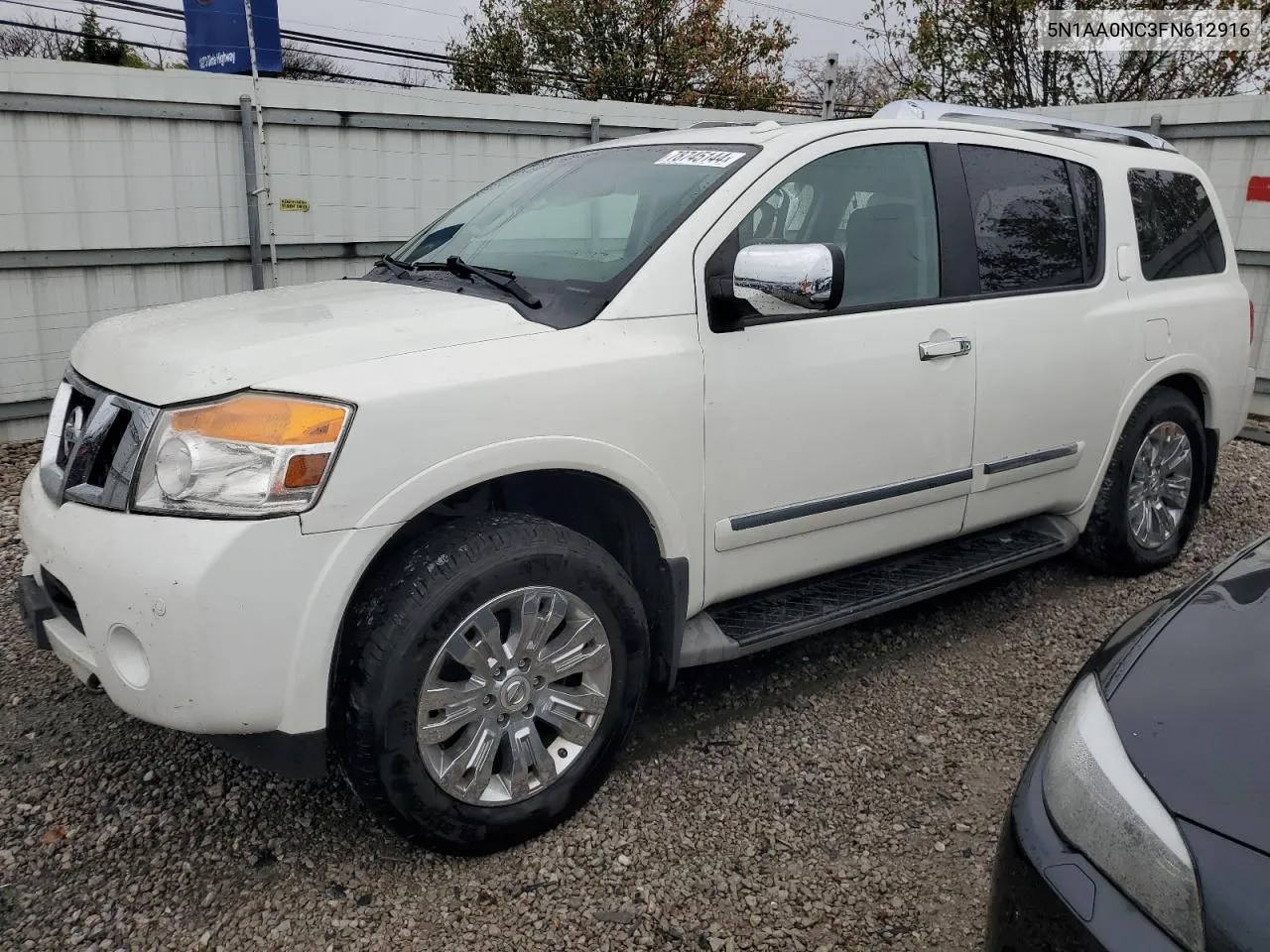 2015 Nissan Armada Sv VIN: 5N1AA0NC3FN612916 Lot: 78745144