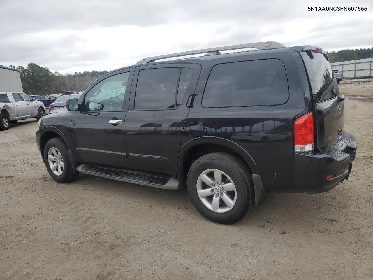 2015 Nissan Armada Sv VIN: 5N1AA0NC3FN607666 Lot: 80681204