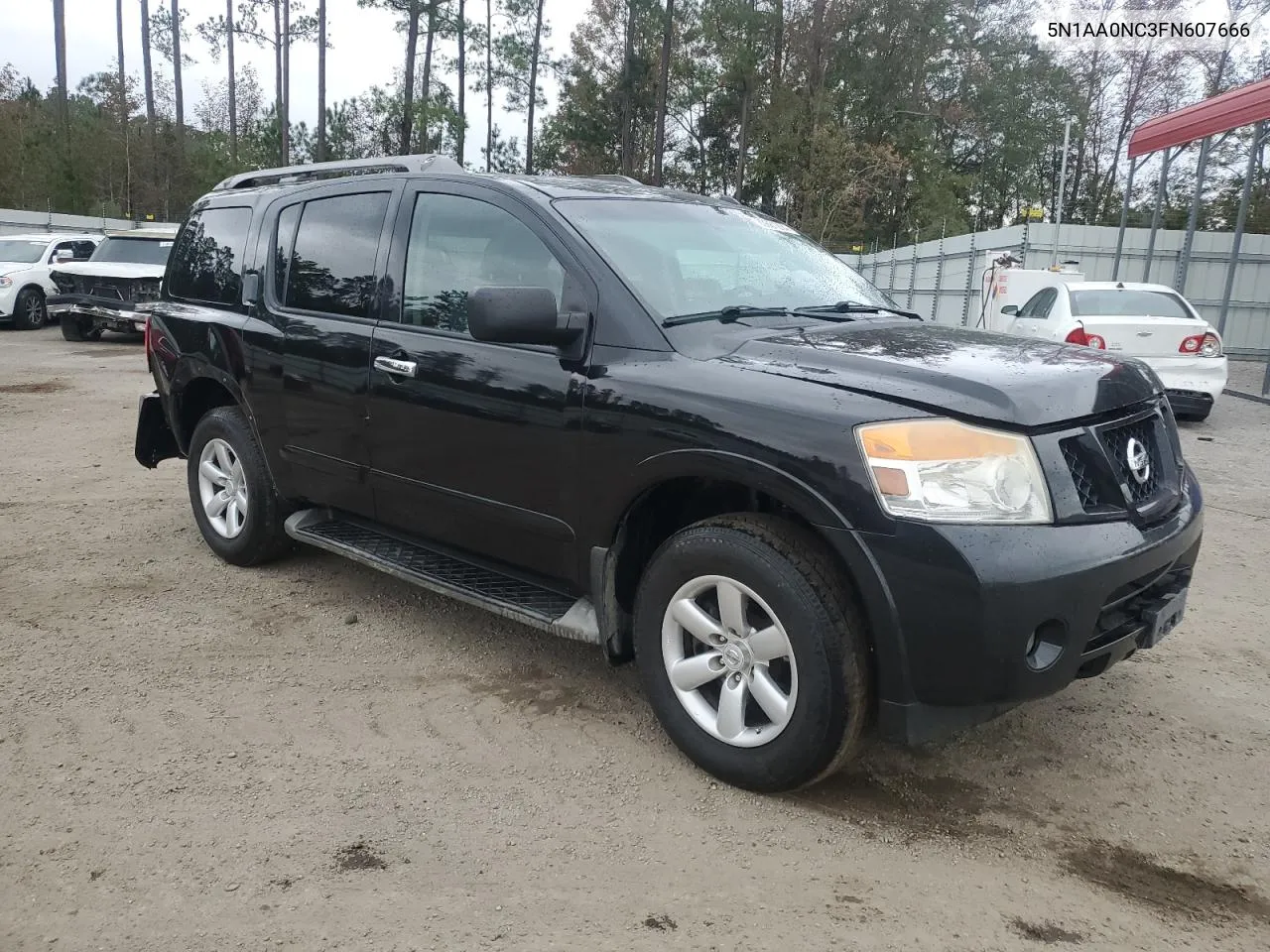 2015 Nissan Armada Sv VIN: 5N1AA0NC3FN607666 Lot: 80681204