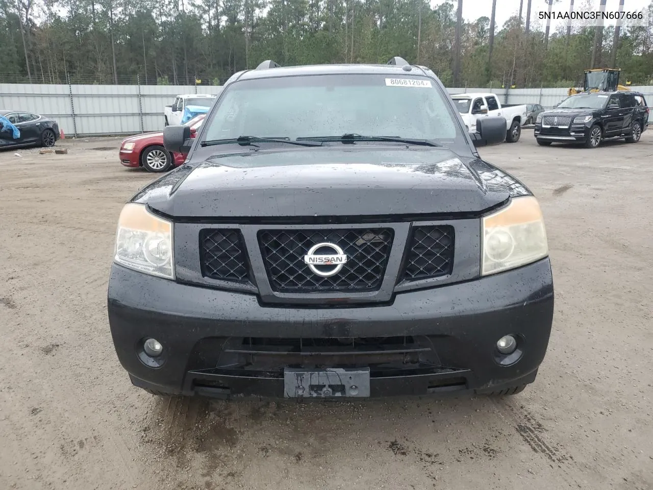 2015 Nissan Armada Sv VIN: 5N1AA0NC3FN607666 Lot: 80681204