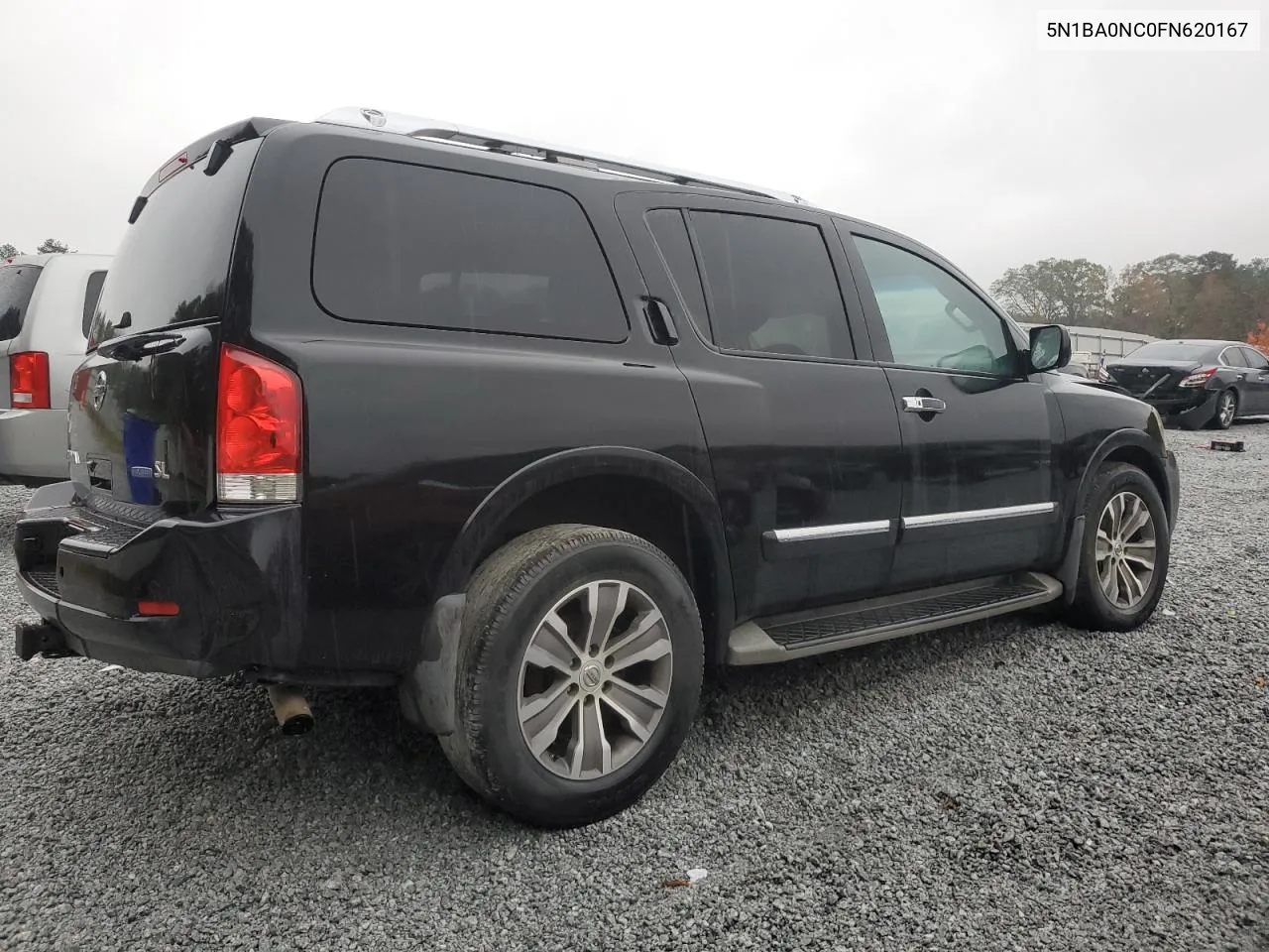 2015 Nissan Armada Sv VIN: 5N1BA0NC0FN620167 Lot: 81495934