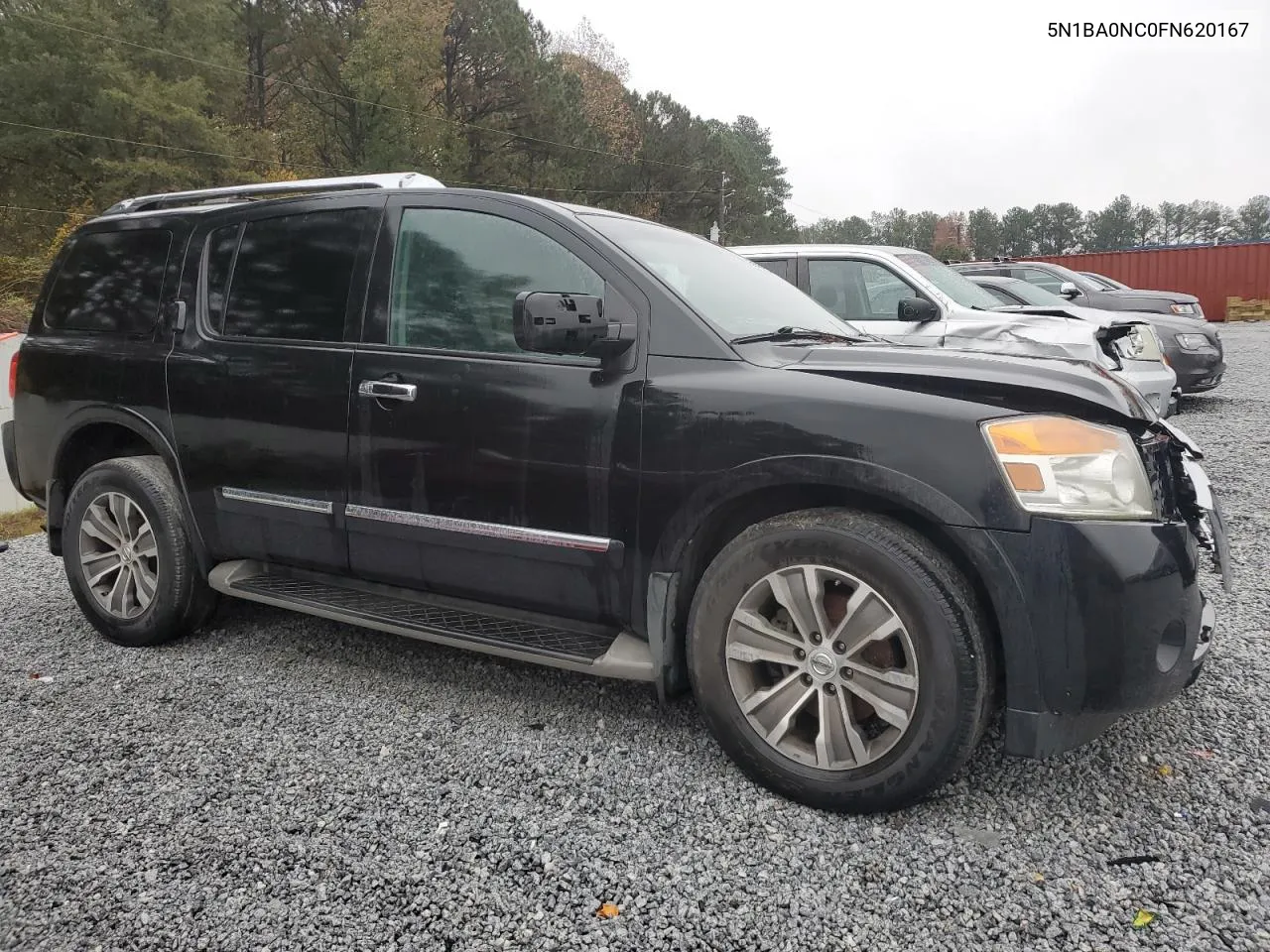 2015 Nissan Armada Sv VIN: 5N1BA0NC0FN620167 Lot: 81495934