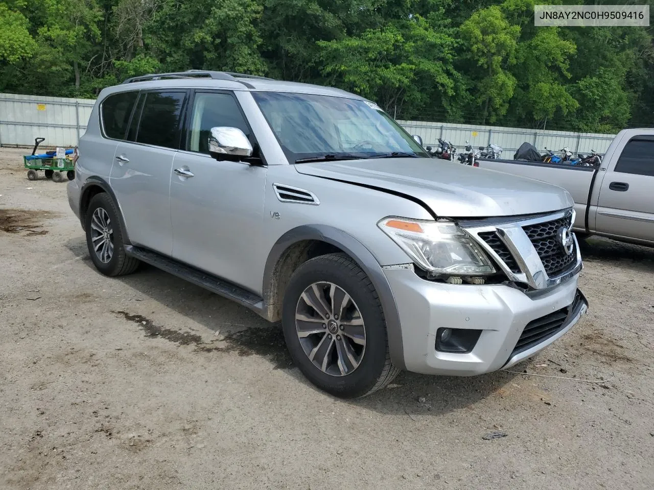 JN8AY2NC0H9509416 2017 Nissan Armada Sv